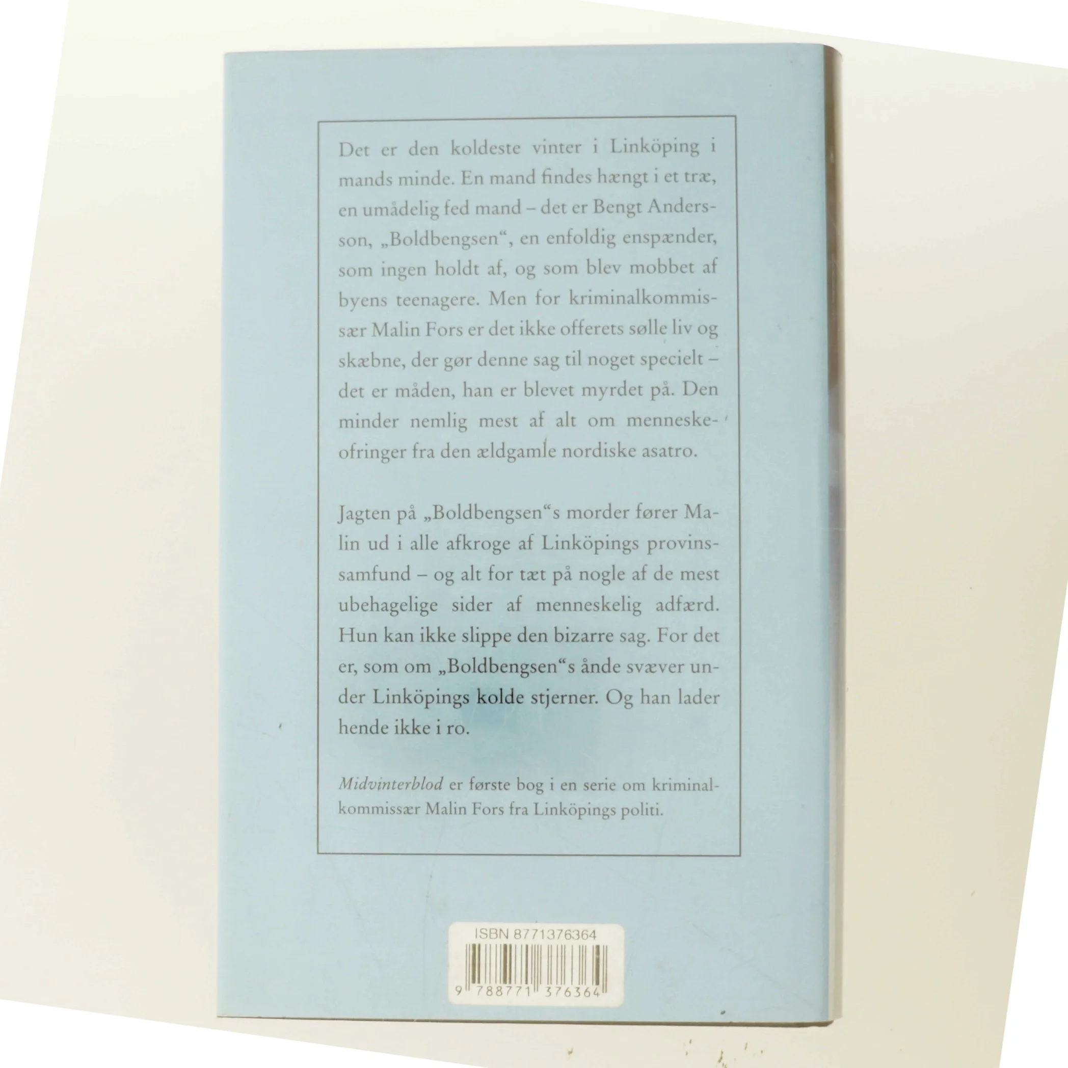 Midvinterblod af Mons Kallentoft (Bog)