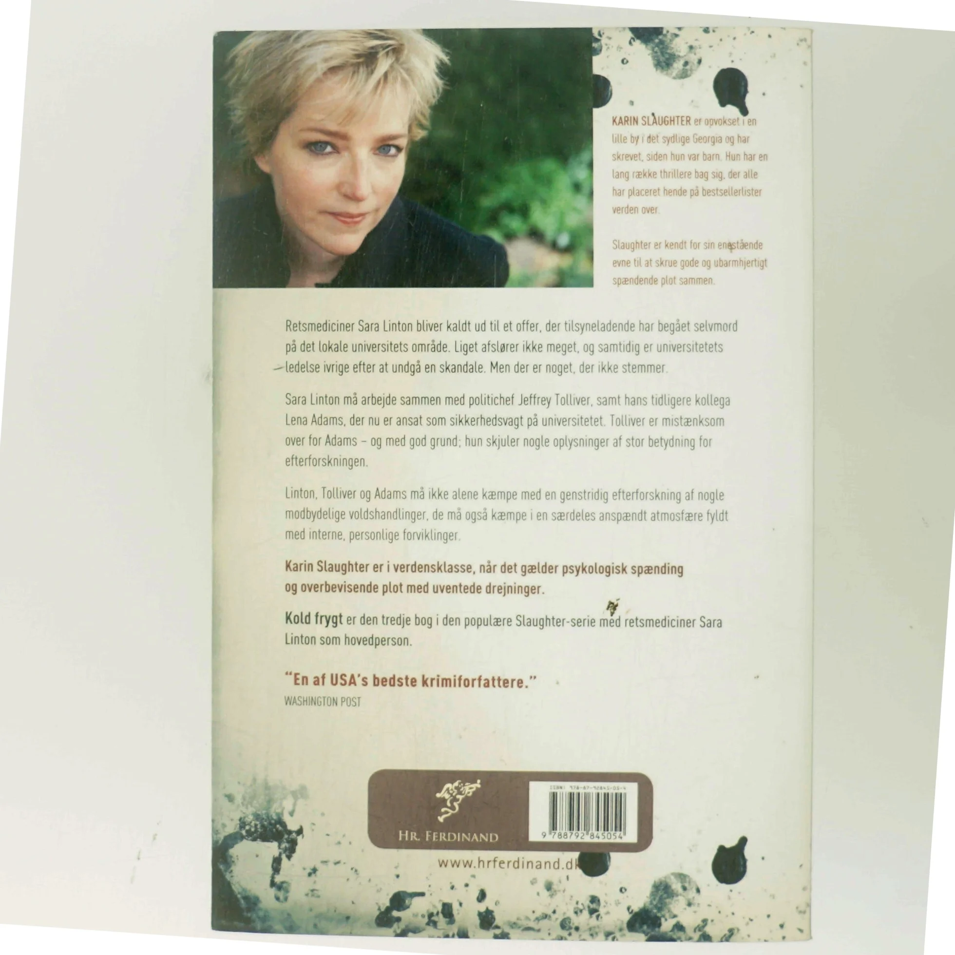 Kold frygt af Karin Slaughter (Bog)