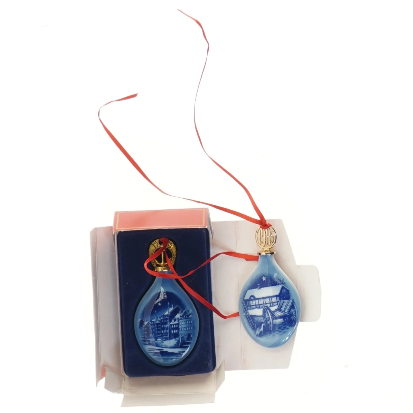 Bing og Grøndahl juleophæng (str. 9 cm)