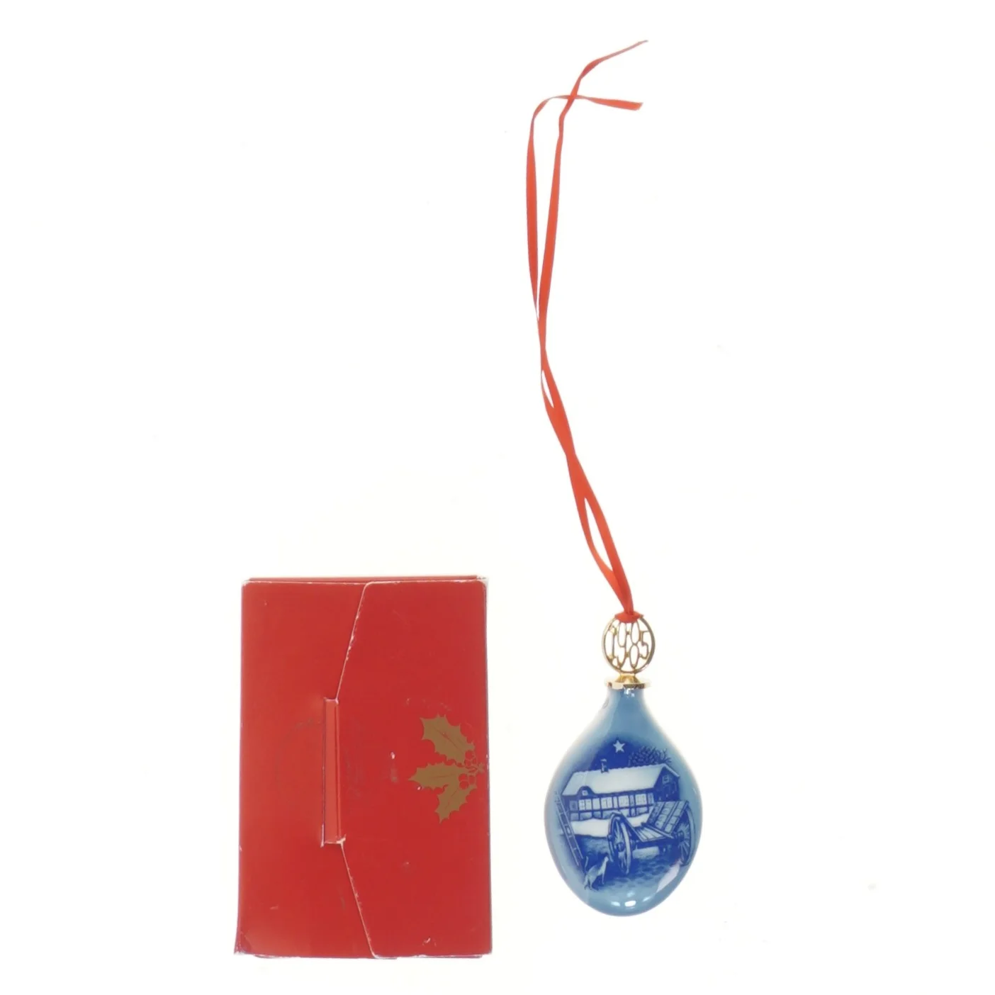 Bing og Grøndahl juleophæng (str. 9 cm)