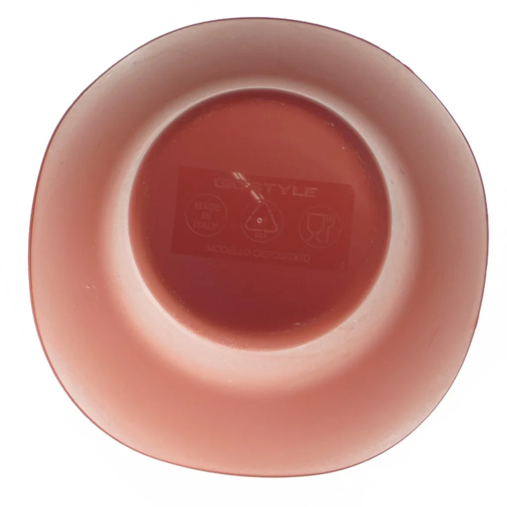 Rød vase fra Gio Style (str. H 13 cm)