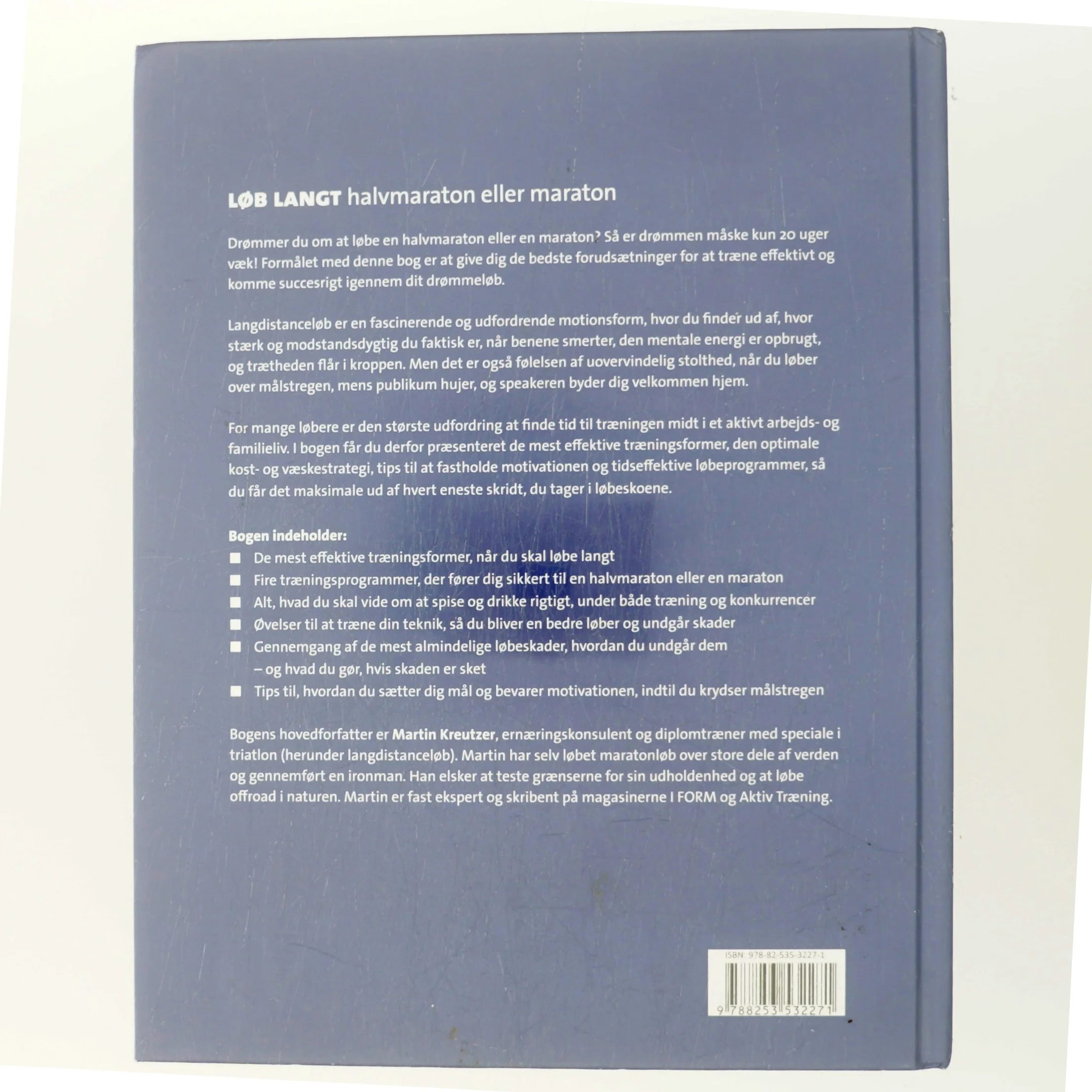 Løb langt : halvmaraton eller maraton af Martin Kreutzer (Bog)