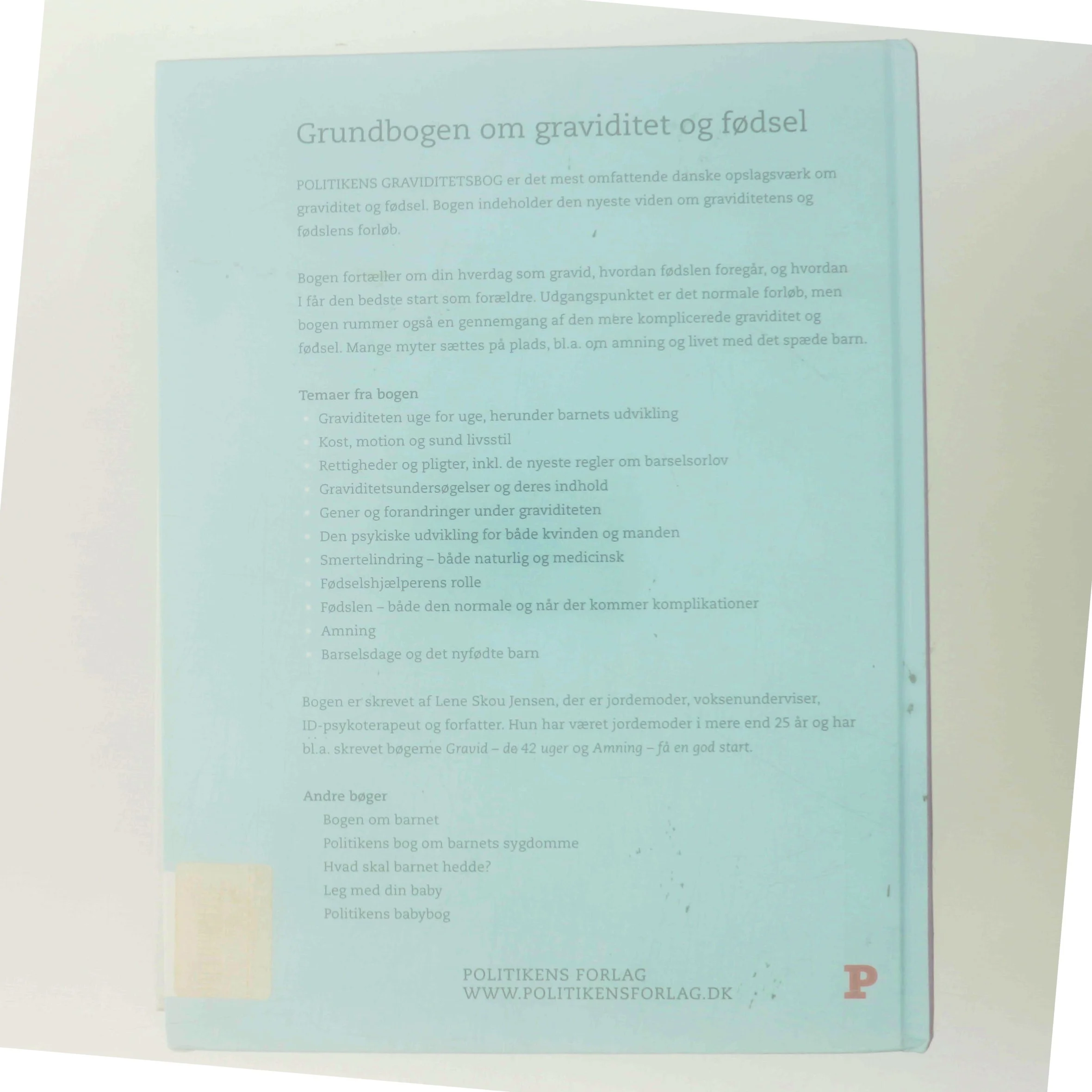 Politikens Graviditetsbog af Lene Skou Jensen (Bog)