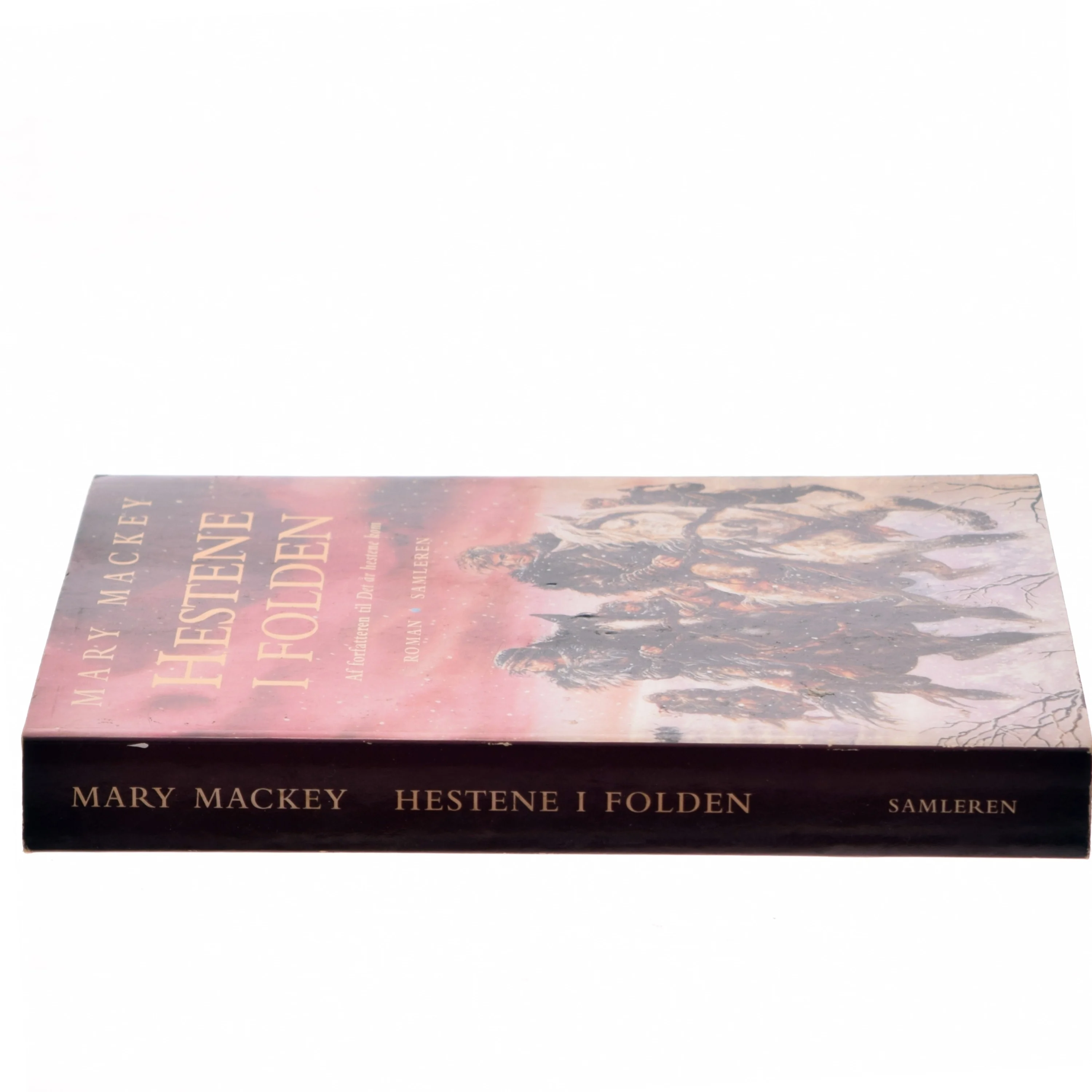 Hestene i folden : roman af Mary Mackey (Bog)