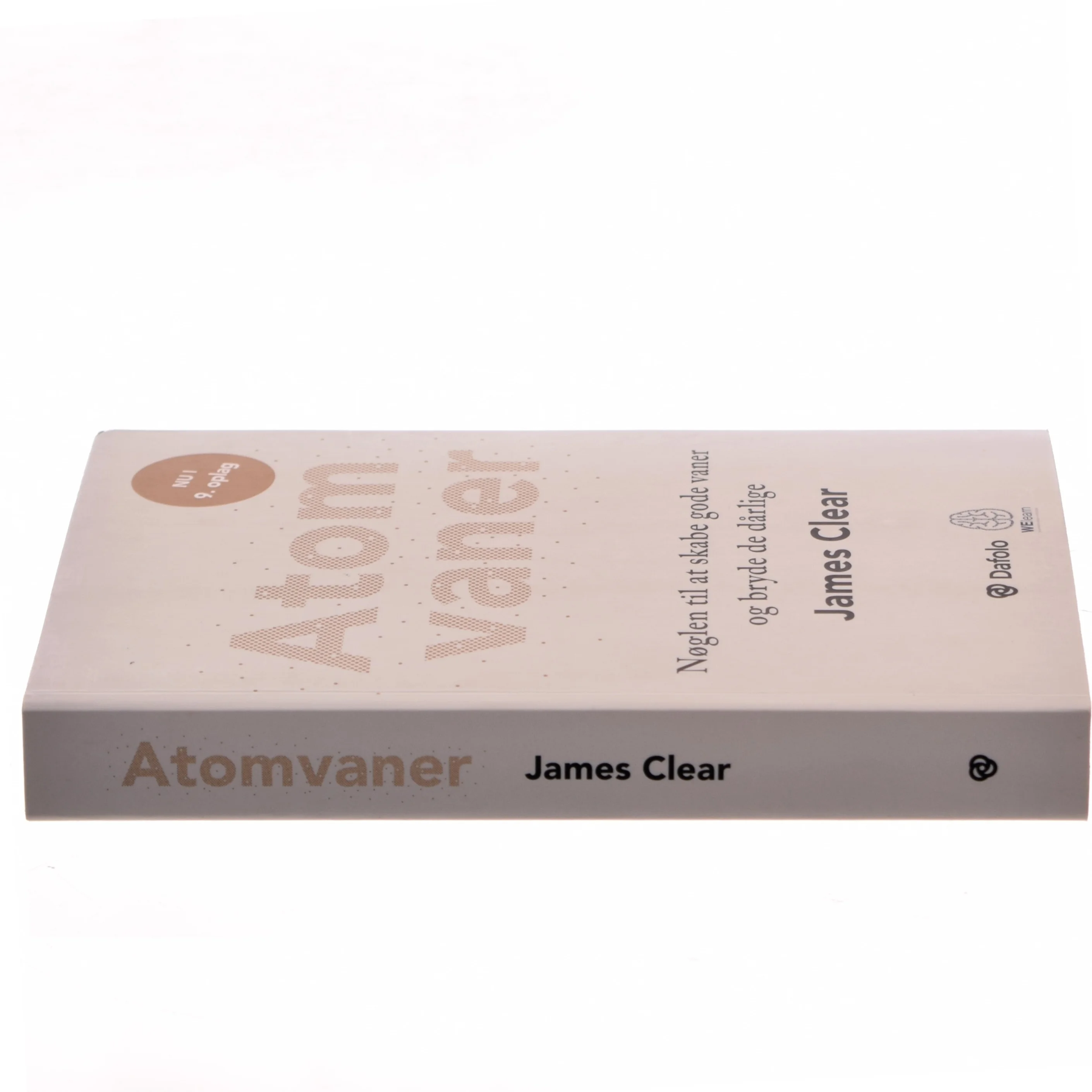 Atomvaner : nøglen til at skabe gode vaner og bryde de dårlige af James Clear (Bog)