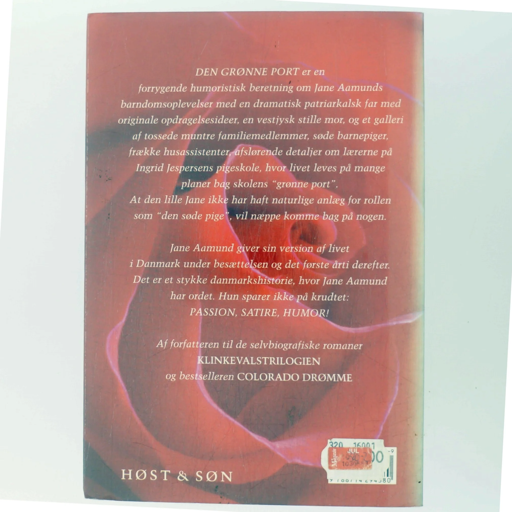 Den grønne port af Jane Aamund (Bog)