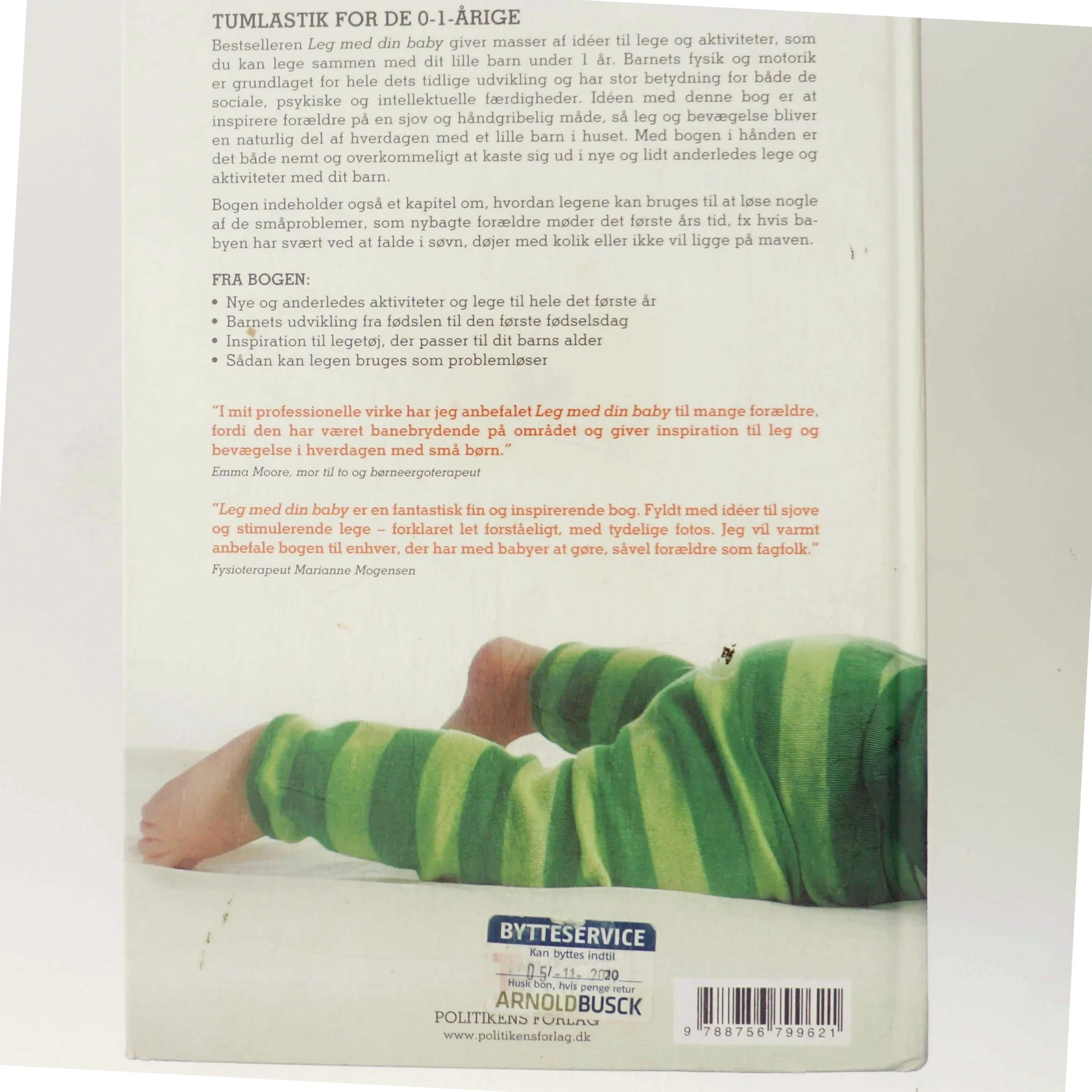 Leg med din baby : 0-12 måneder af Lone Spliid (Bog)