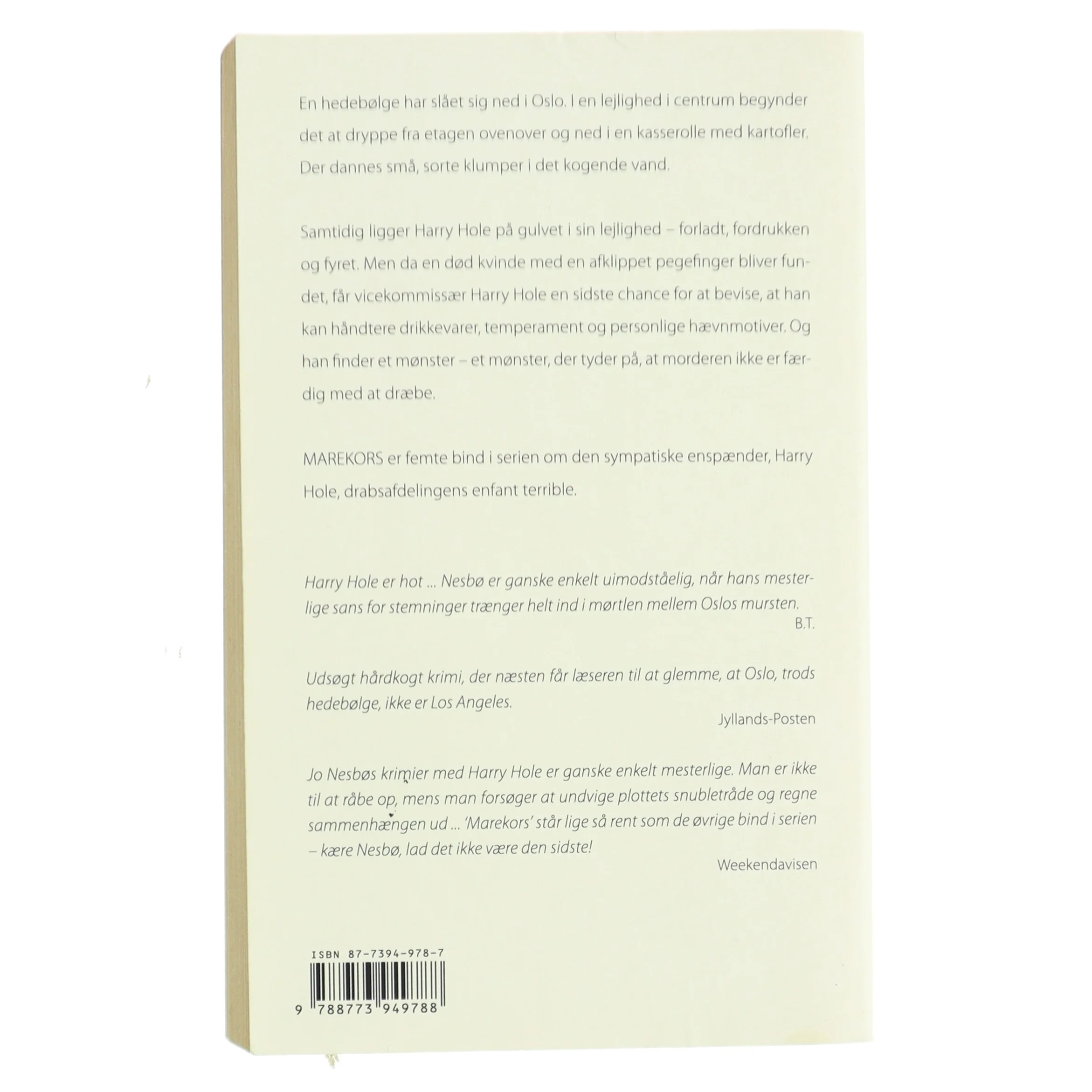 Marekors af Jo Nesbø (Bog)