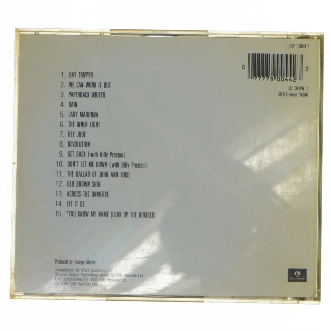 CD-album: The Beatles - Past Masters Volume Two fra The Beatles