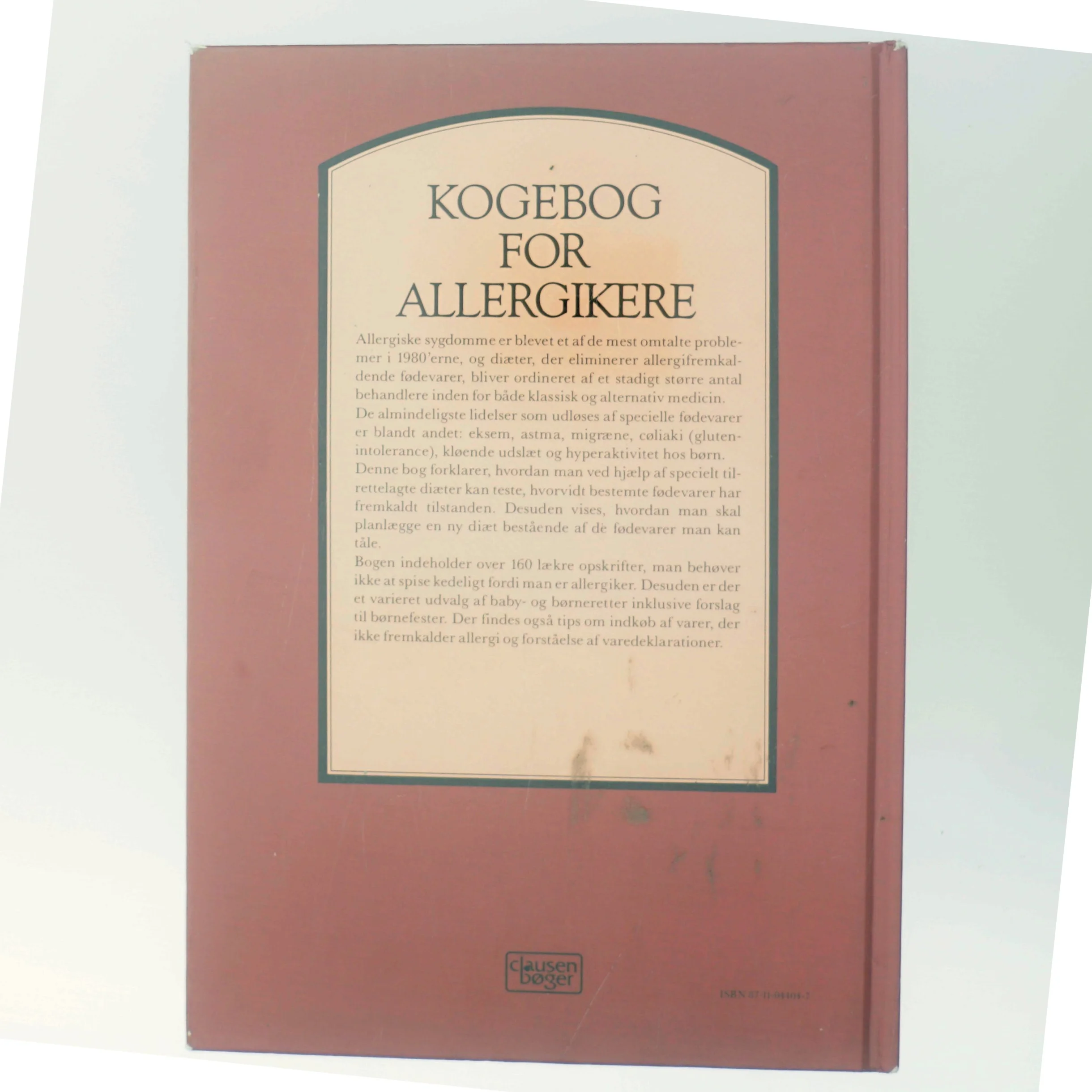 Kogebog for Allergikere af Armstrong & Cant (Bog)