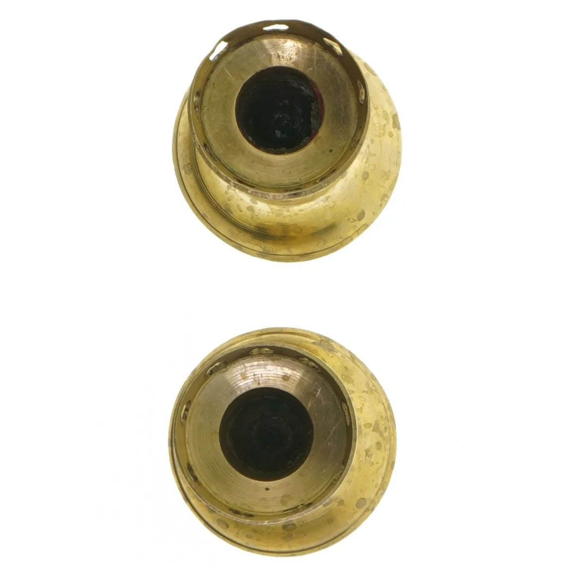 Messing lysestager, 10,5 cm (str. 10,5 cm)