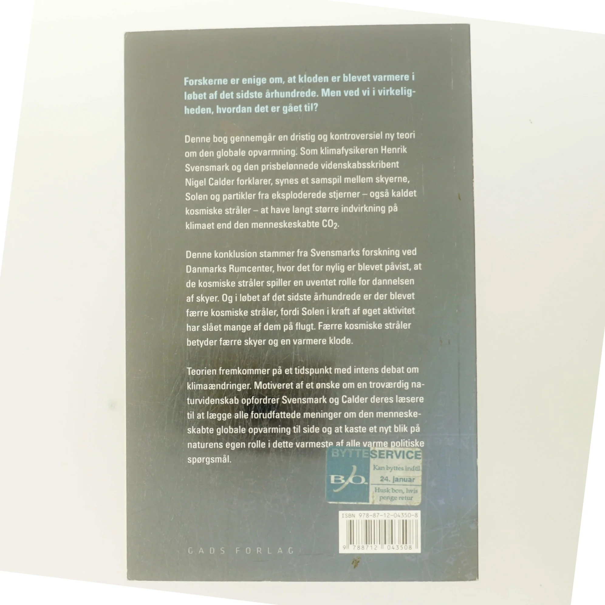 Klima og kosmos : en ny teori om global opvarmning (Bog)