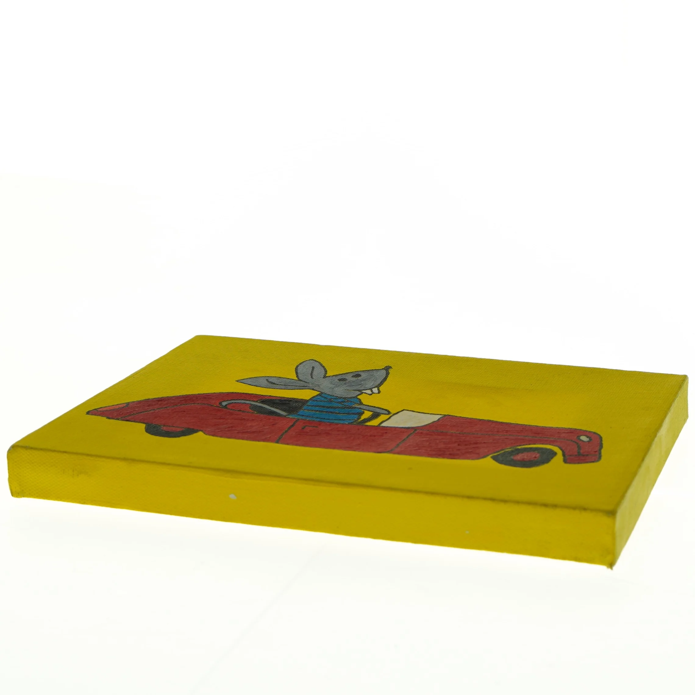 24x18 cm Akrylmaleri med mus fra Cirkeline (str. 24 x 18 cm)