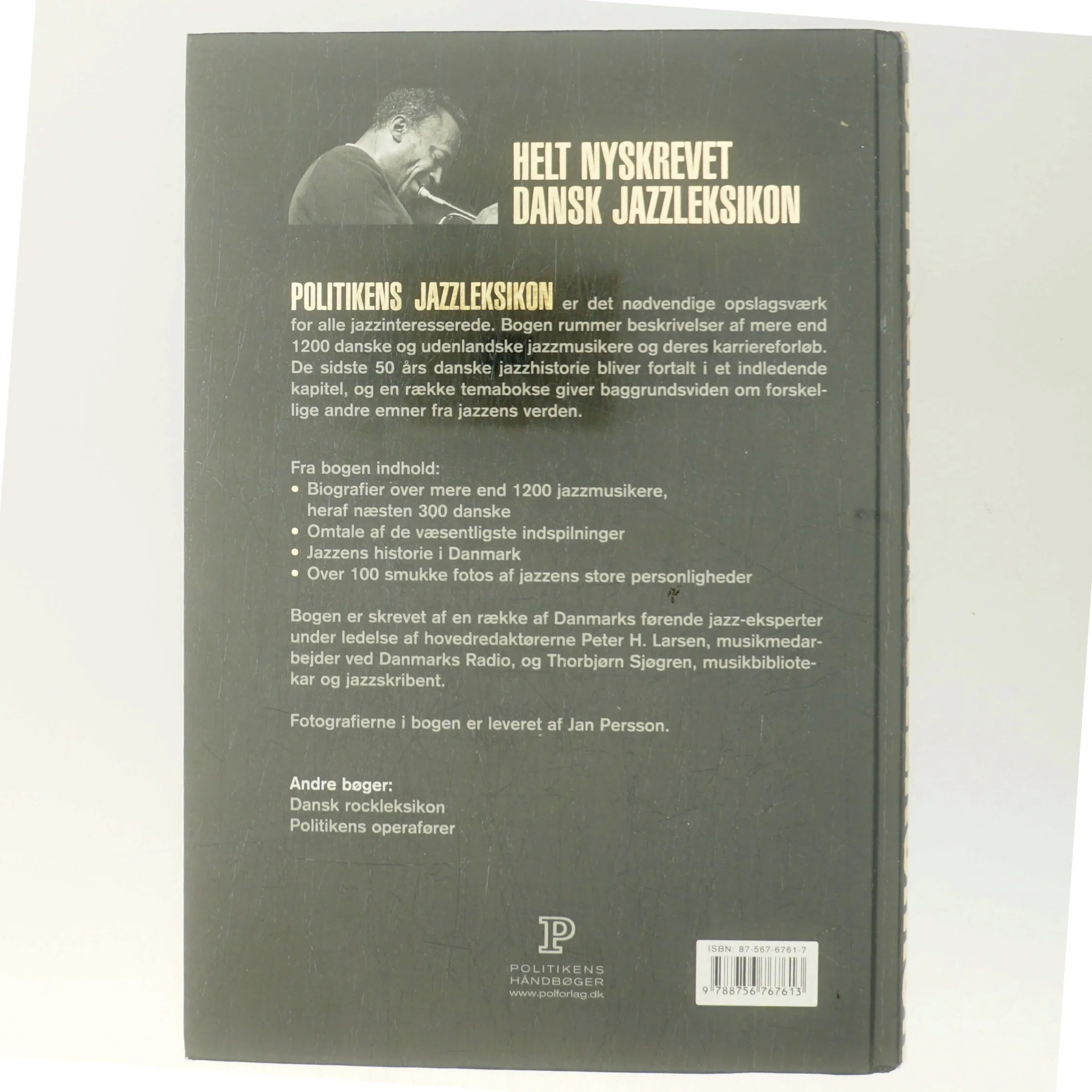 Politikens jazzleksikon : udenlandske og danske jazzbiografier (Bog)