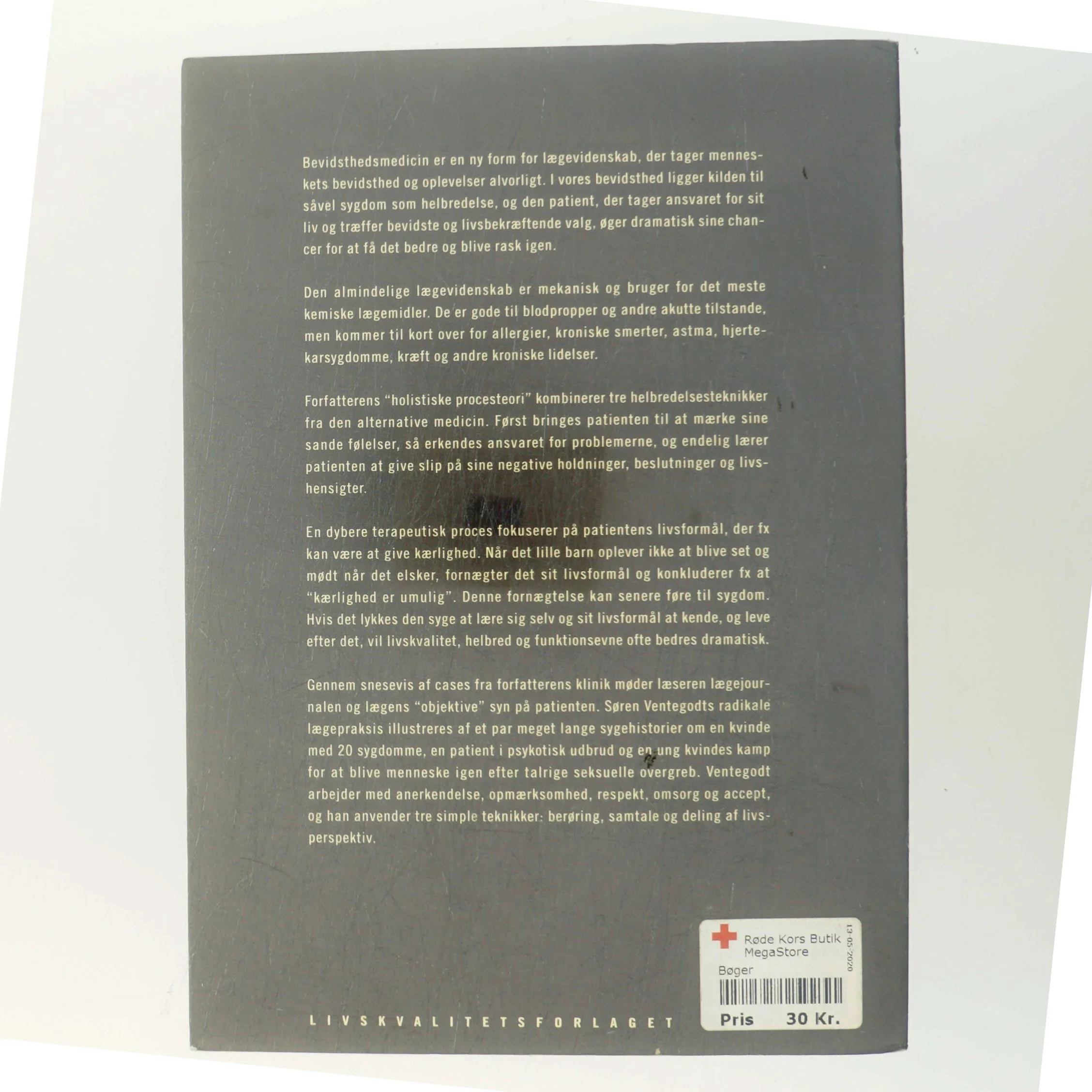 Bevidsthedsmedicin af Søren Ventegodt (Bog)