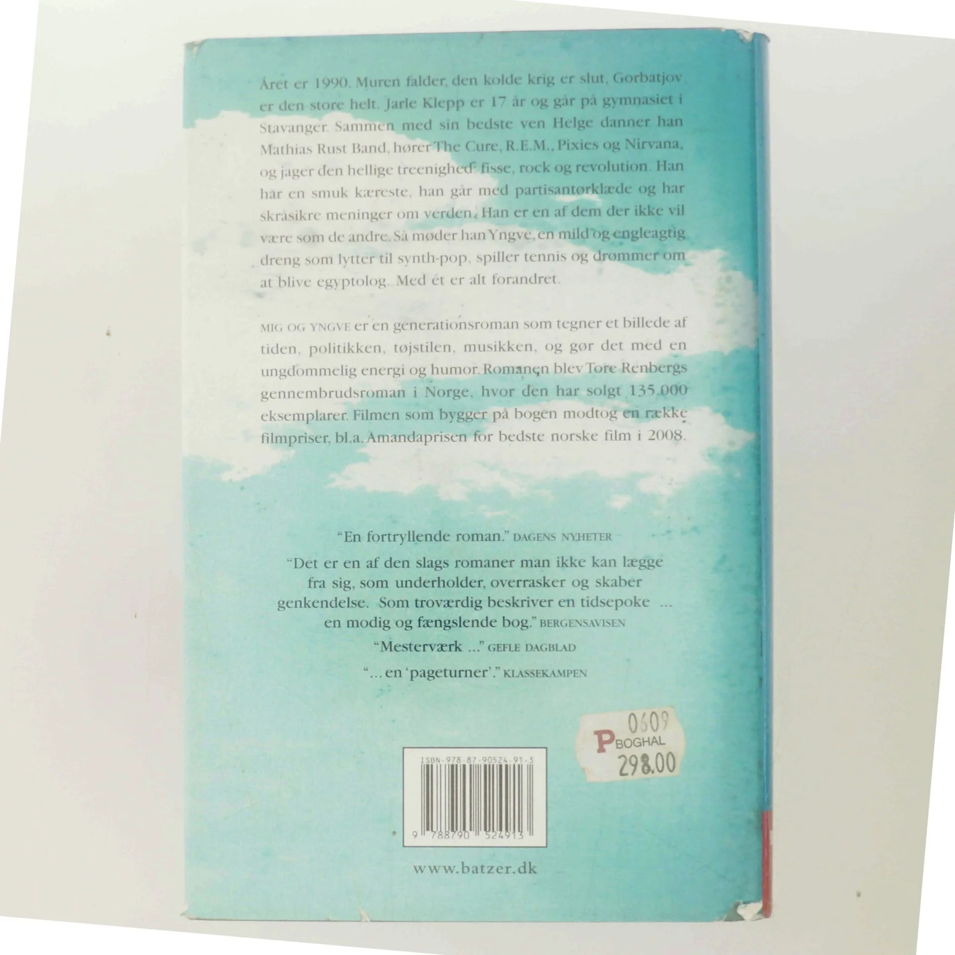 Mig og Yngve : roman af Tore Renberg (Bog)