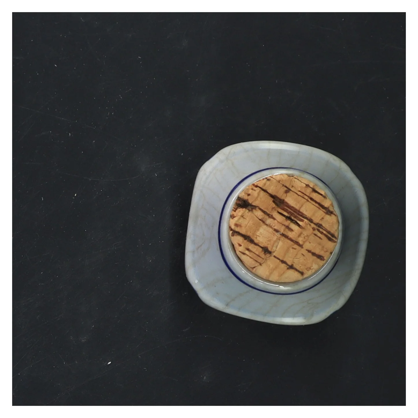 Keramisk paprika krukke fra Søholm (str. 8x5x5 cm)