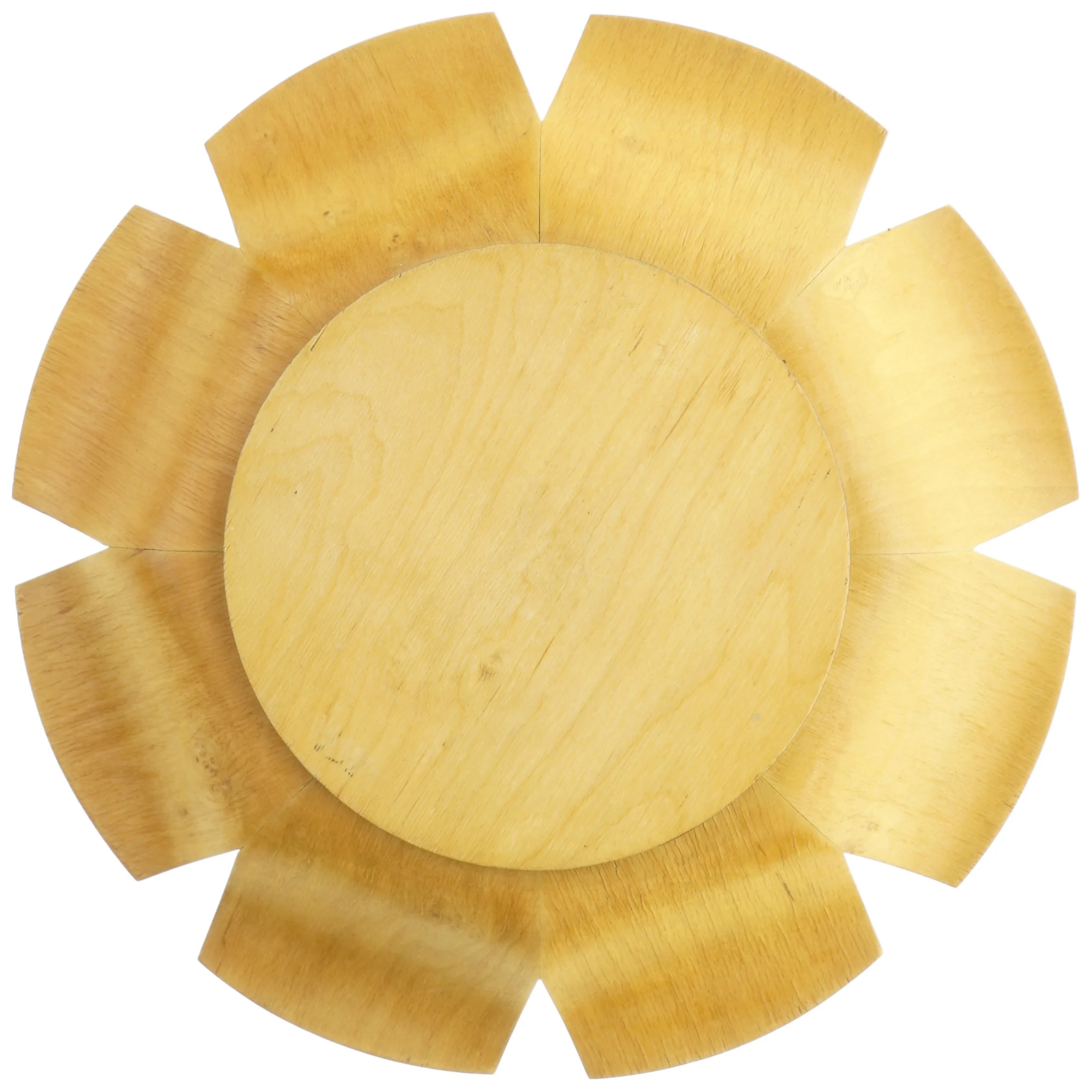 Flot træskål til bl.a. frugt (str. Ø 33 cm)