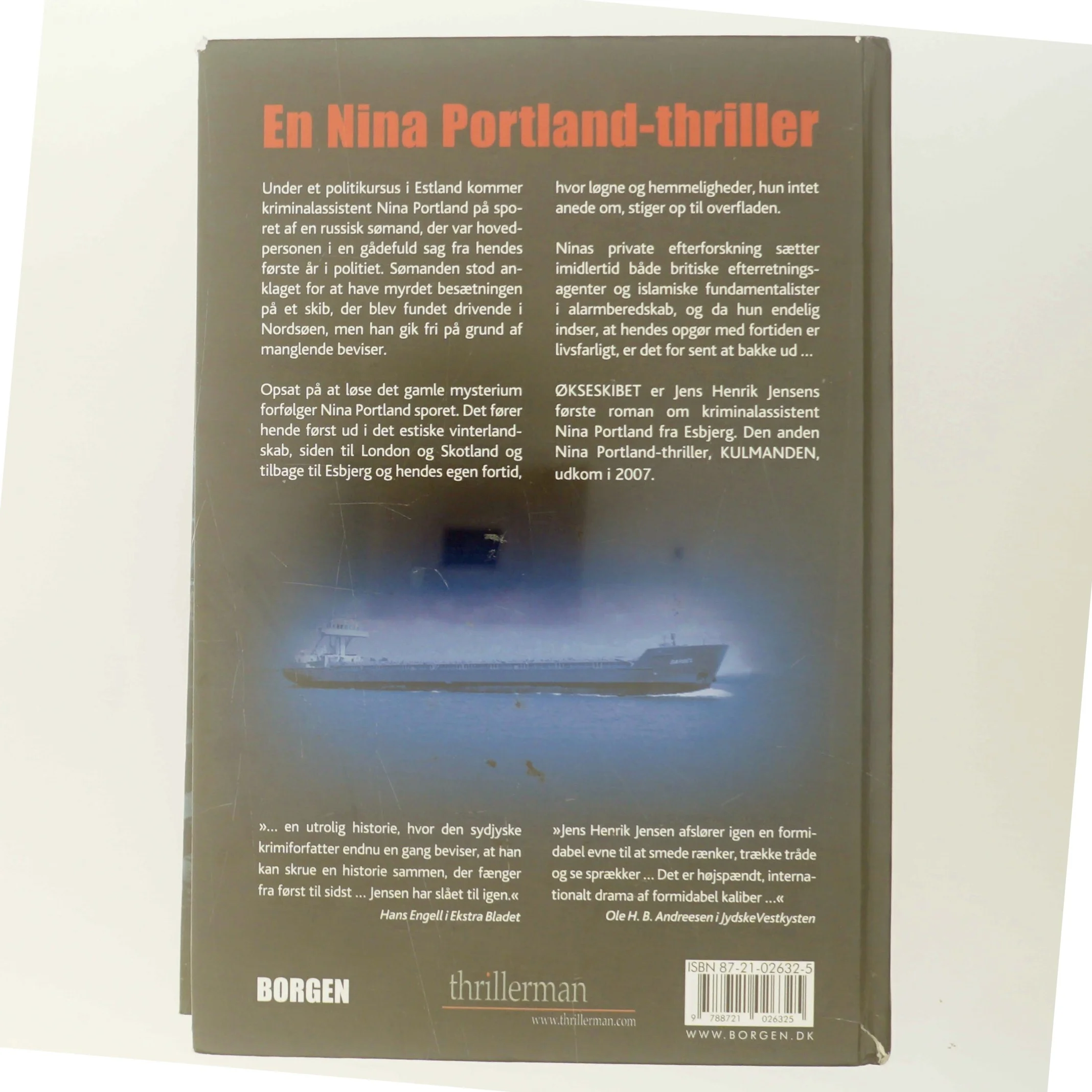 Økseskibet af Jens Henrik Jensen (f. 1963) (Bog)