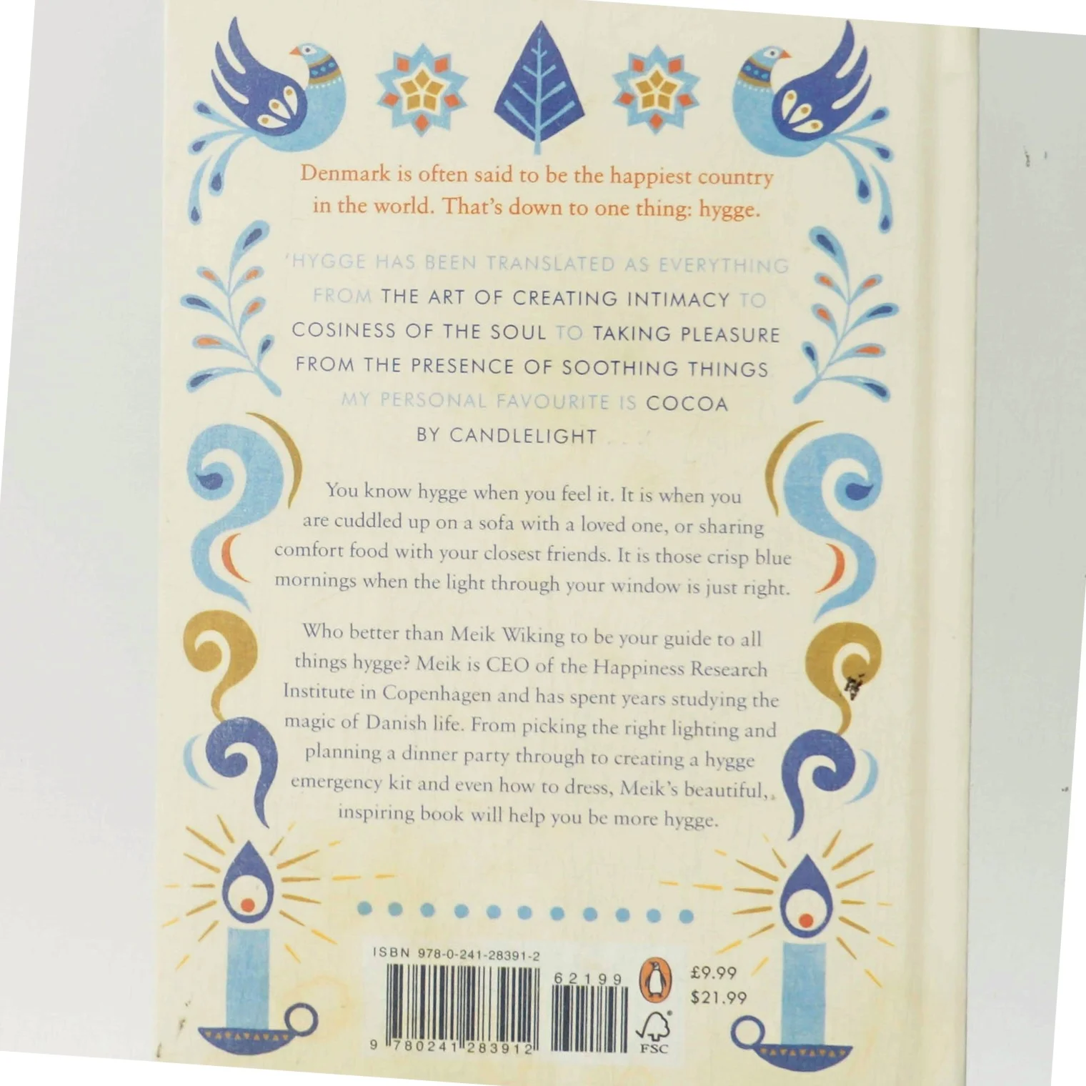 The  little book of hygge : the Danish way to live well af Meik Wiking (Bog)