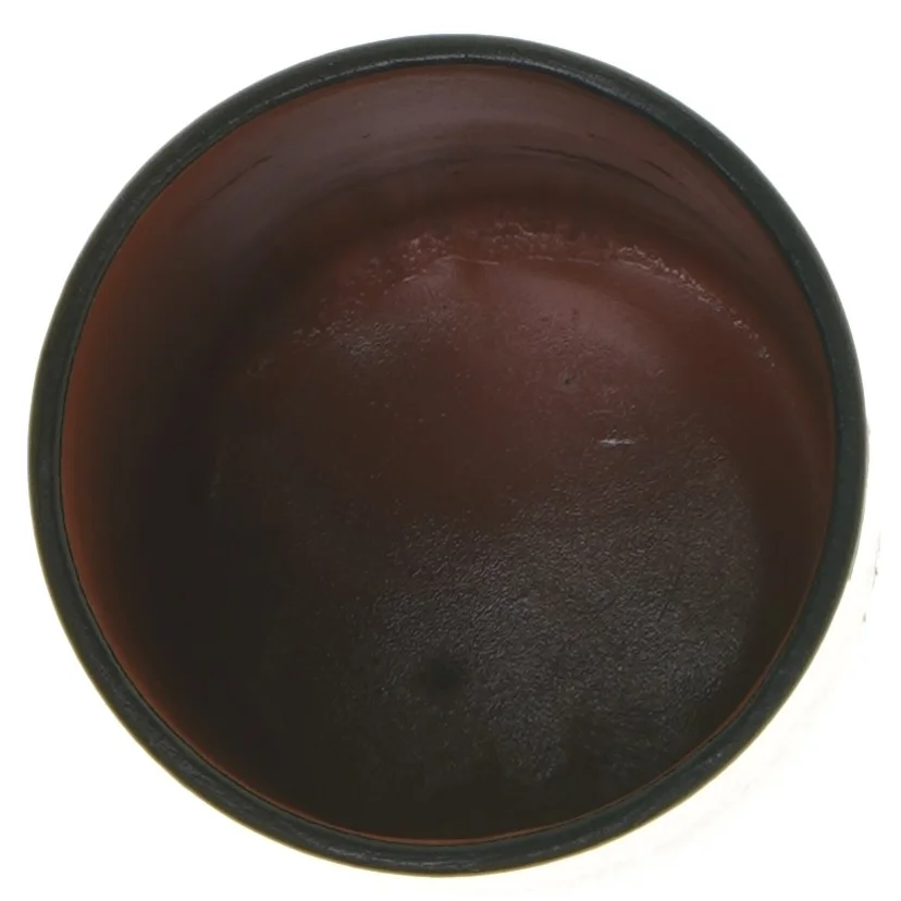 Brun keramik vase fra Nittsjö (str. 17 cm)