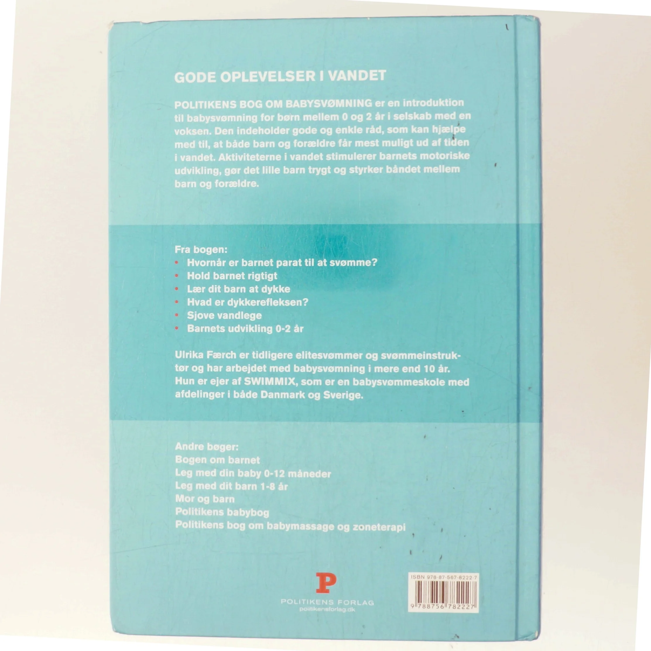Politikens bog om babysvømning af Ulrika Færch (Bog)