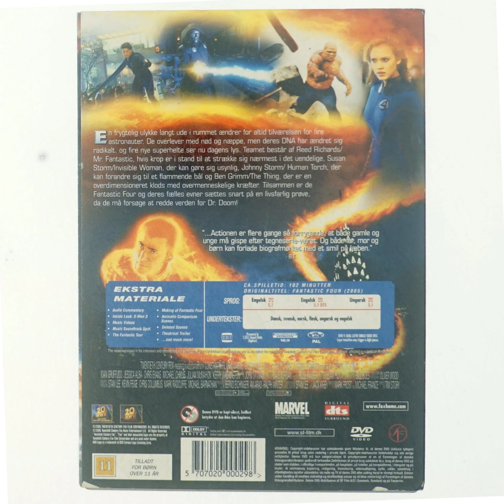 Fantastic 4 deluxe edition (DVD)