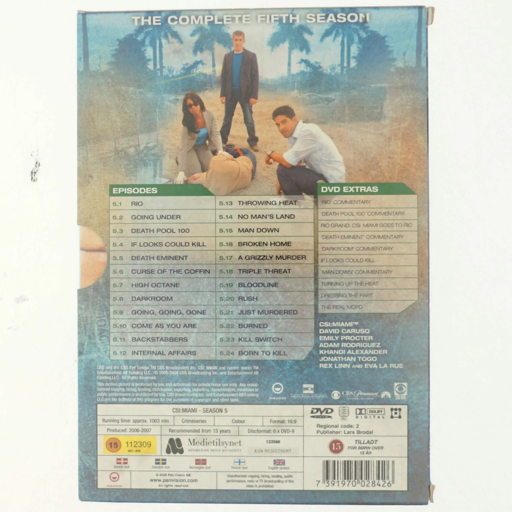 CSI Miami: The complete fifth season (DVD)