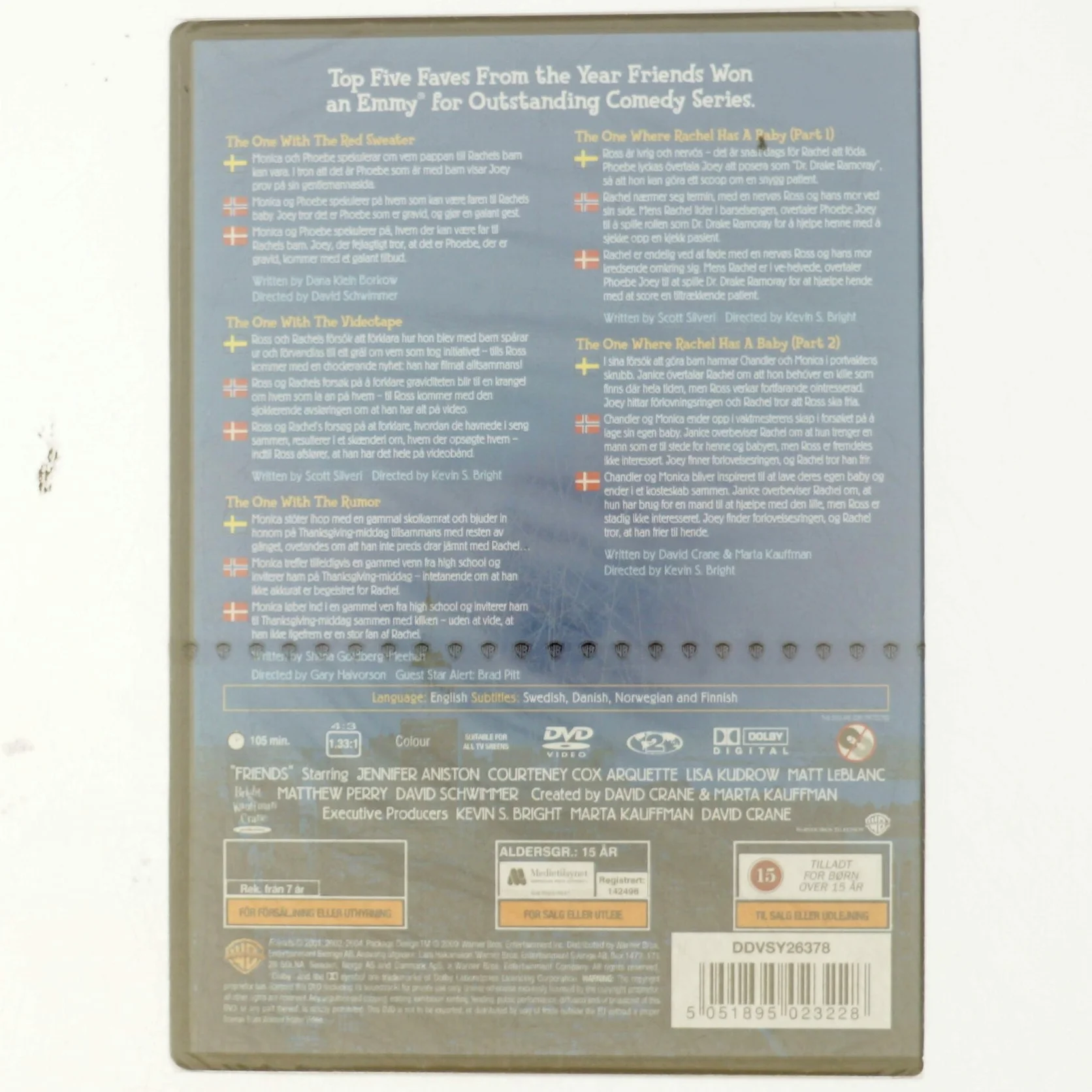 The best of Friends: The top five episodes (DVD)