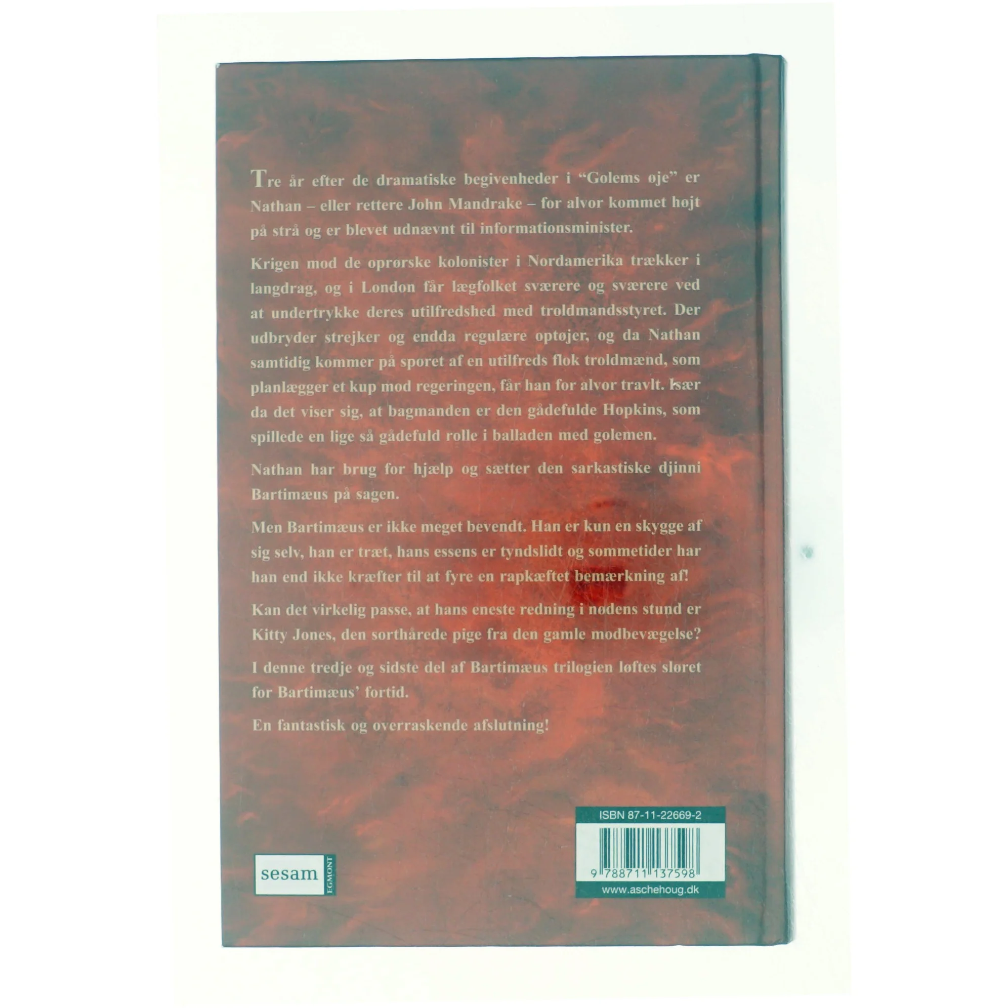 Ptolemæus porten af Jonathan Stroud