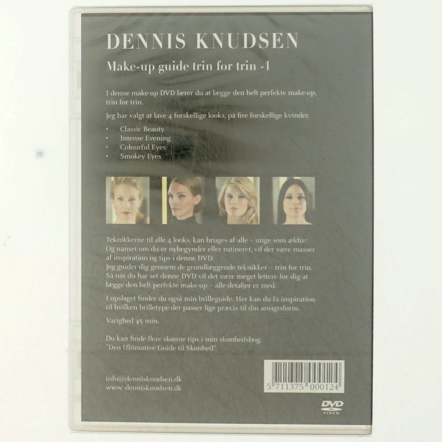 Dennis Knudsen: Make-up guide trin for trin - 1(DVD)