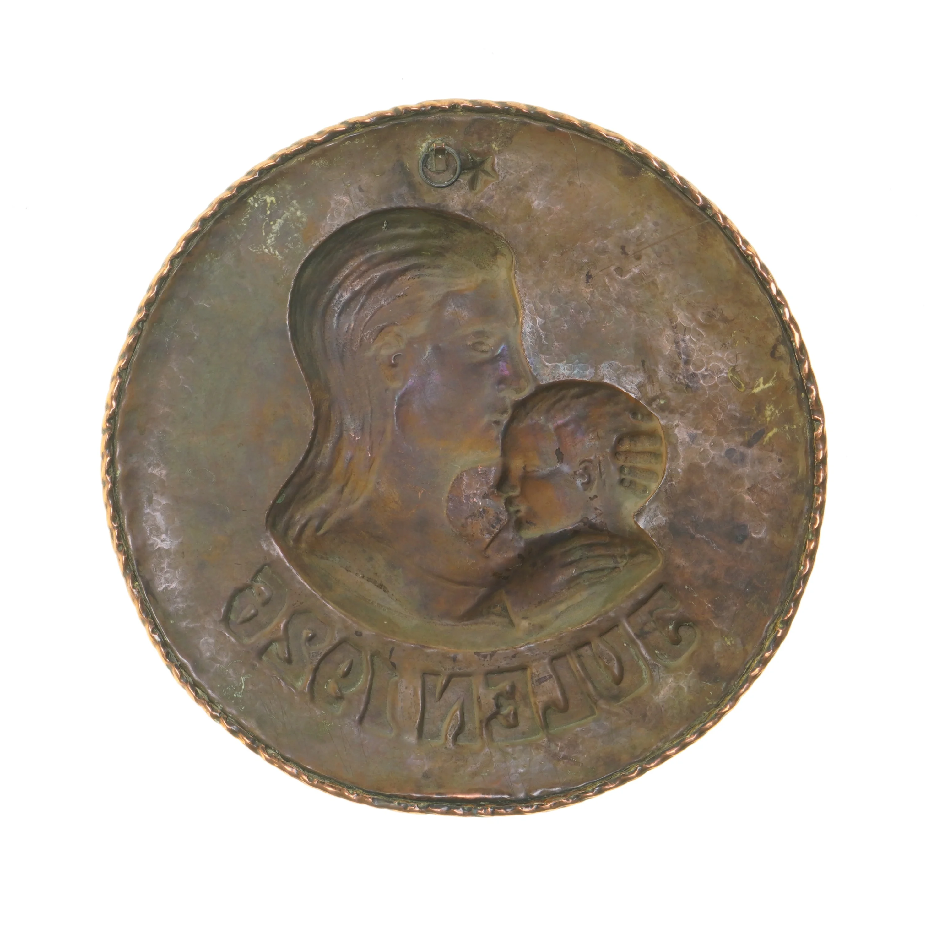 Dekorativ tallerken fra 1926 (str. Ø 29,5 cm)