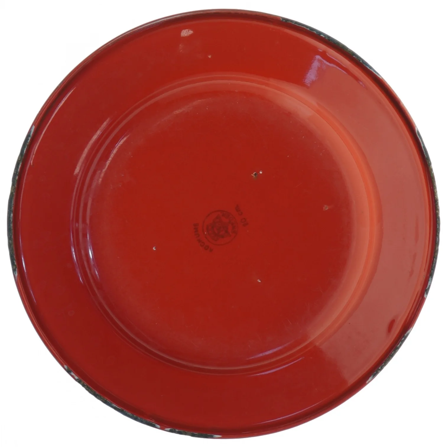 Emaljetallerken fra Redanus (str. Ø 20 cm)