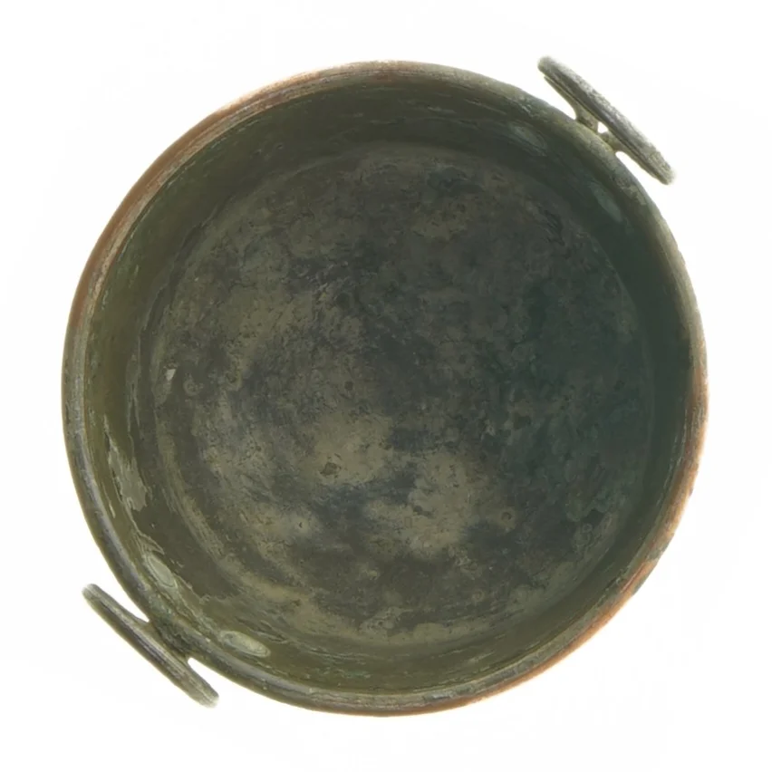 Lille kobbergryde (str. Ø 9x5 cm)