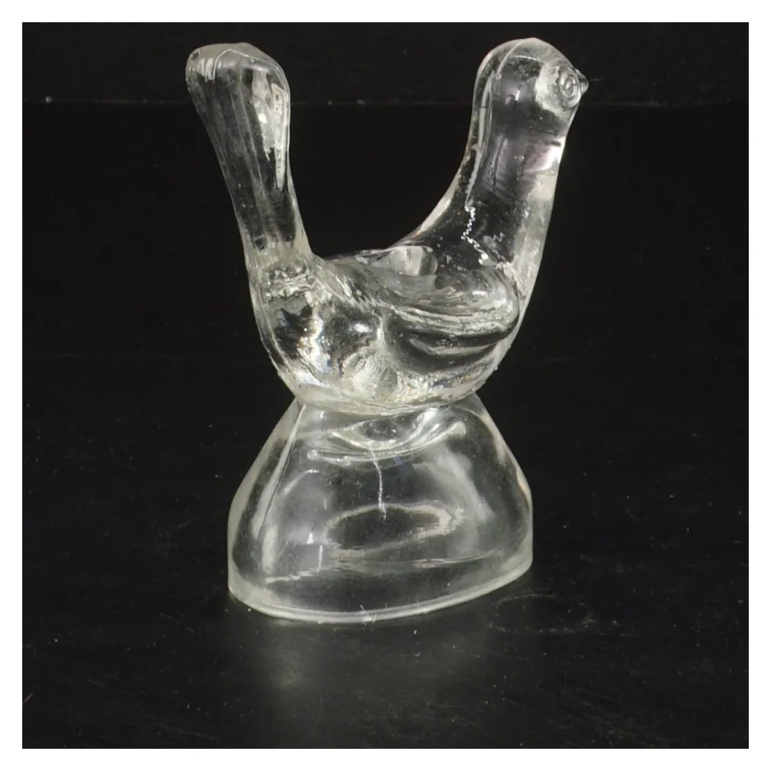 Glas fuglefigur (str. 9 cm)