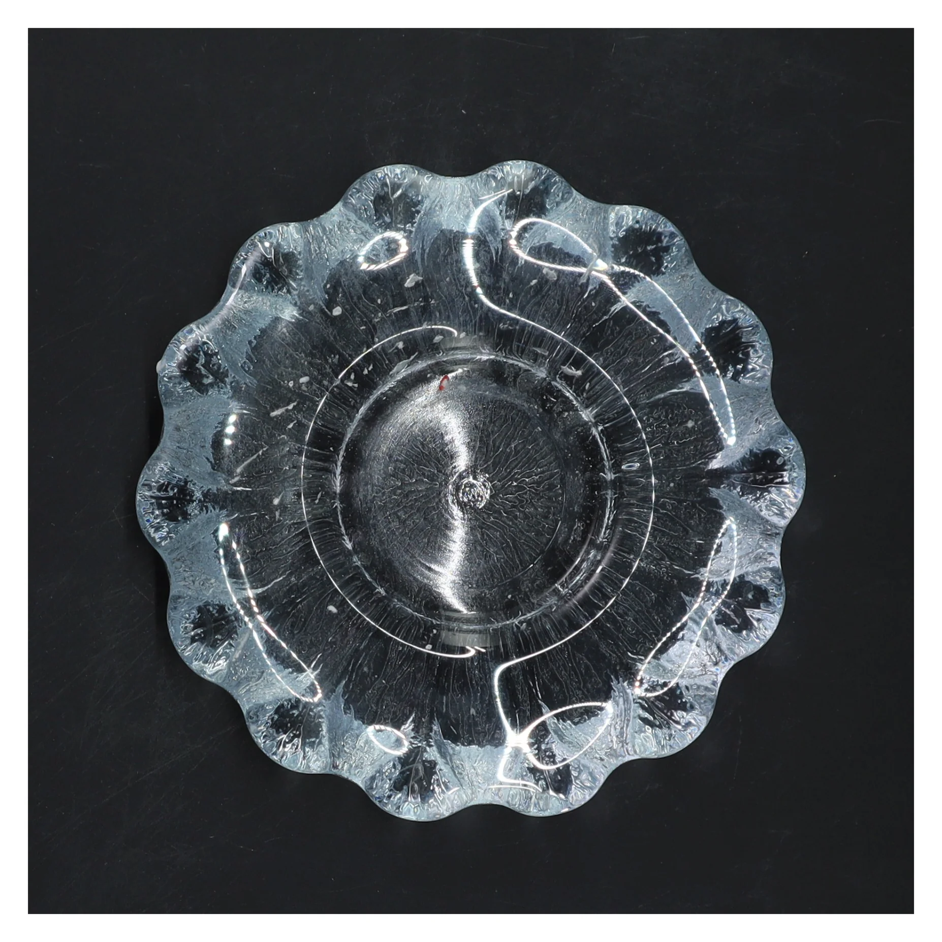 Glas fad (str. Ø 14 cm)