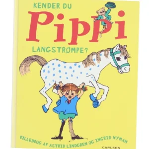 Kender du Pippi Langstrømpe? af Astrid Lindgren (Bog)