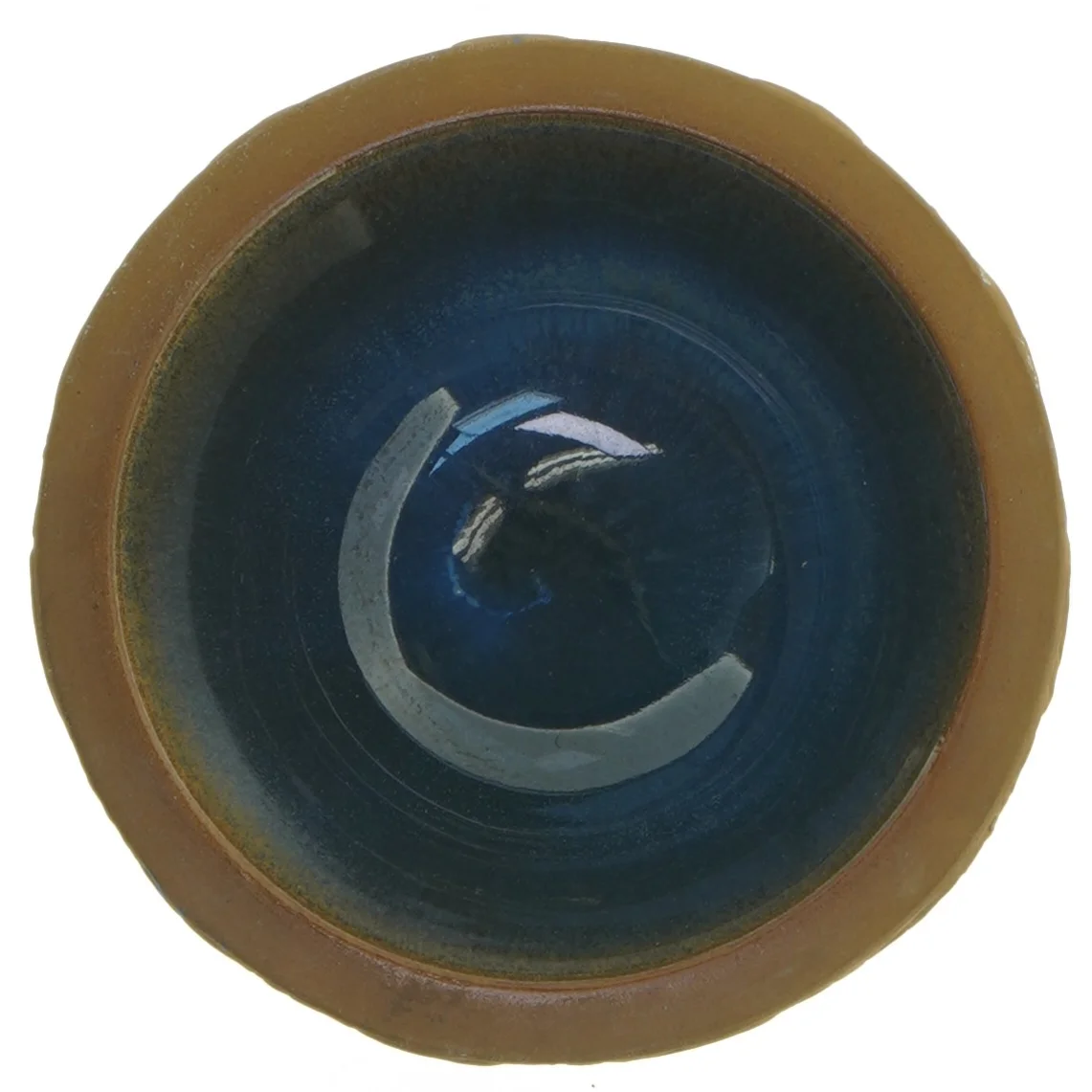 Dekoreret stentøjskrus (str. 14 x 14 cm)