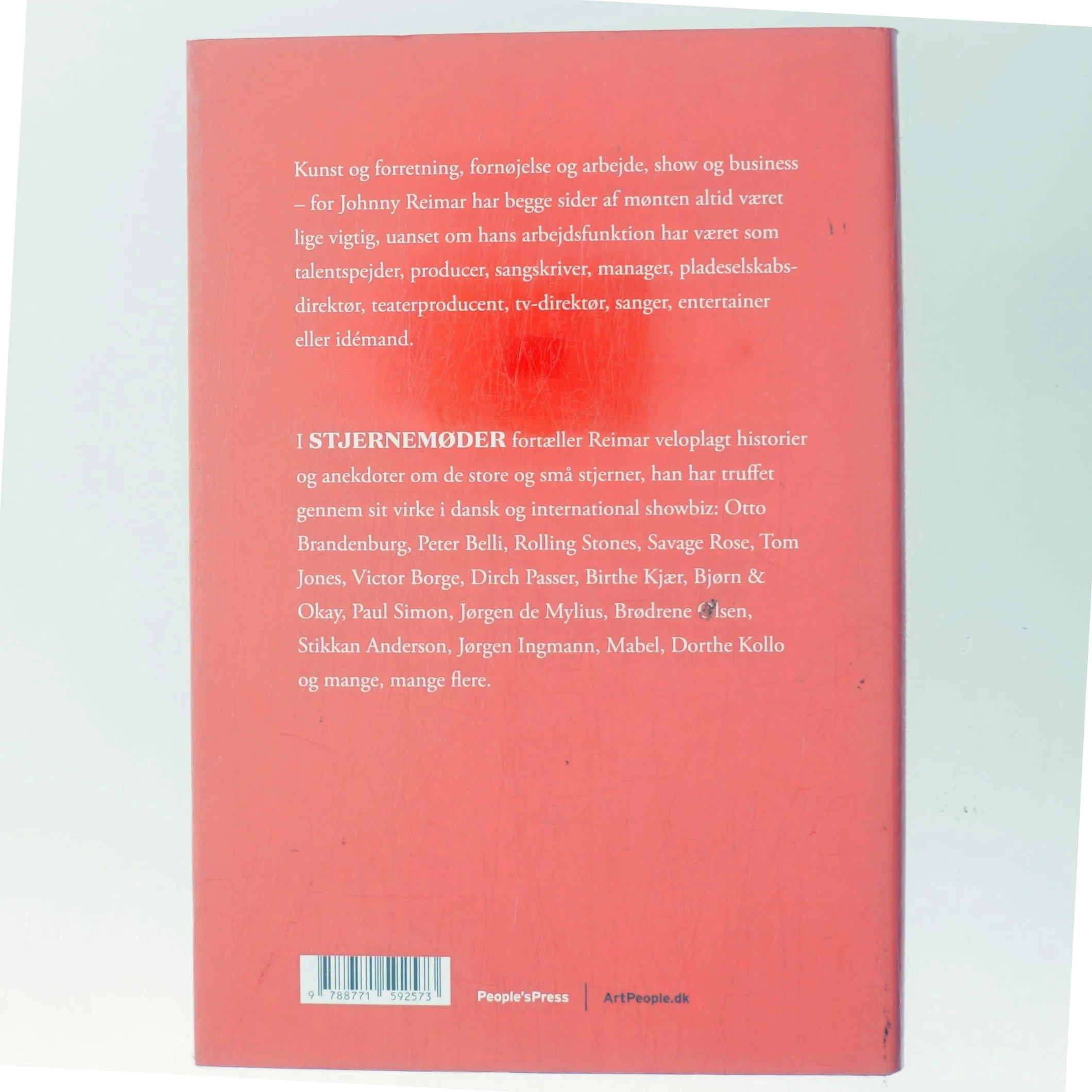 Stjernemøder : historier om dem, jeg mødte på vejen af Johnny Reimar (Bog)