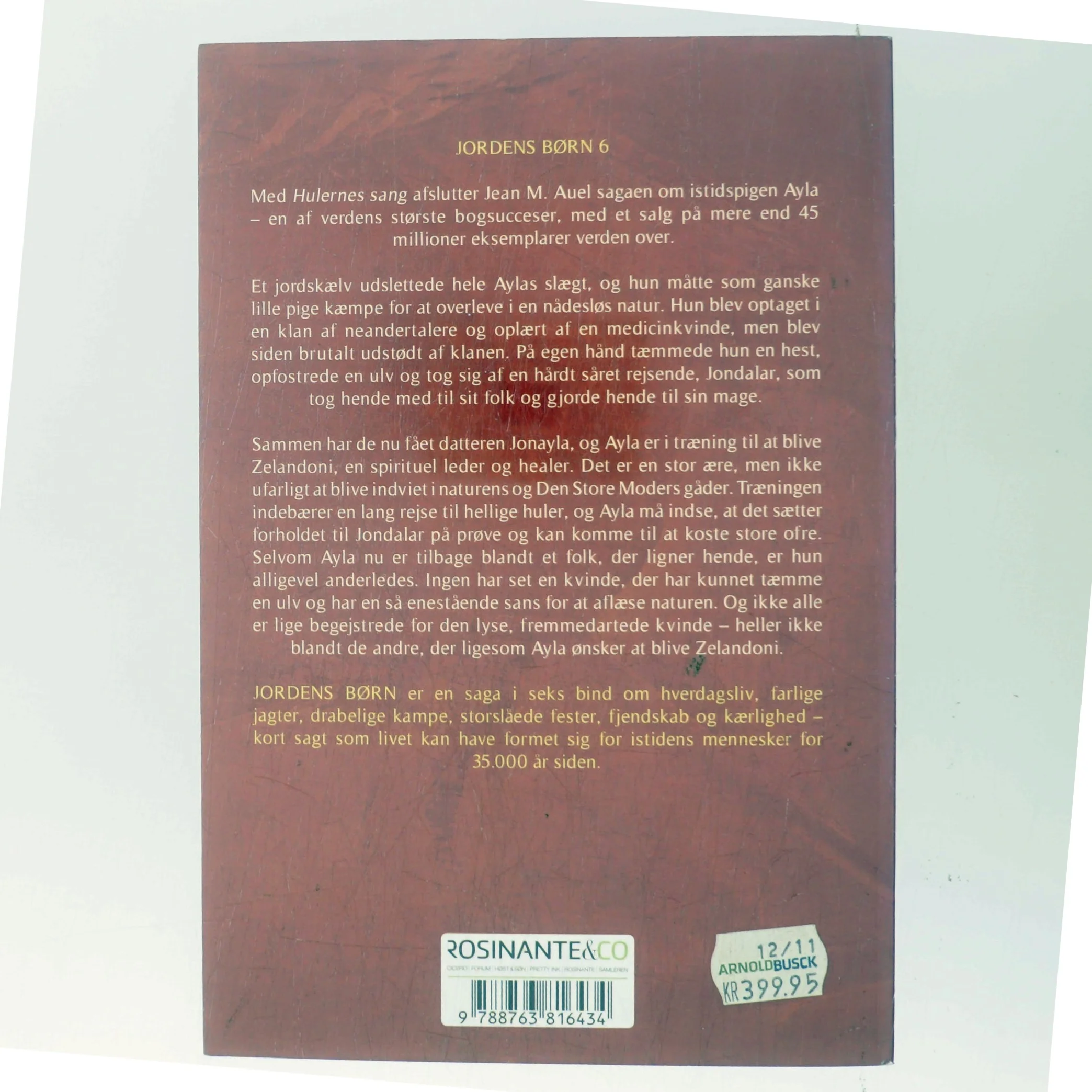 Hulernes sang af Jean M. Auel (Bog)