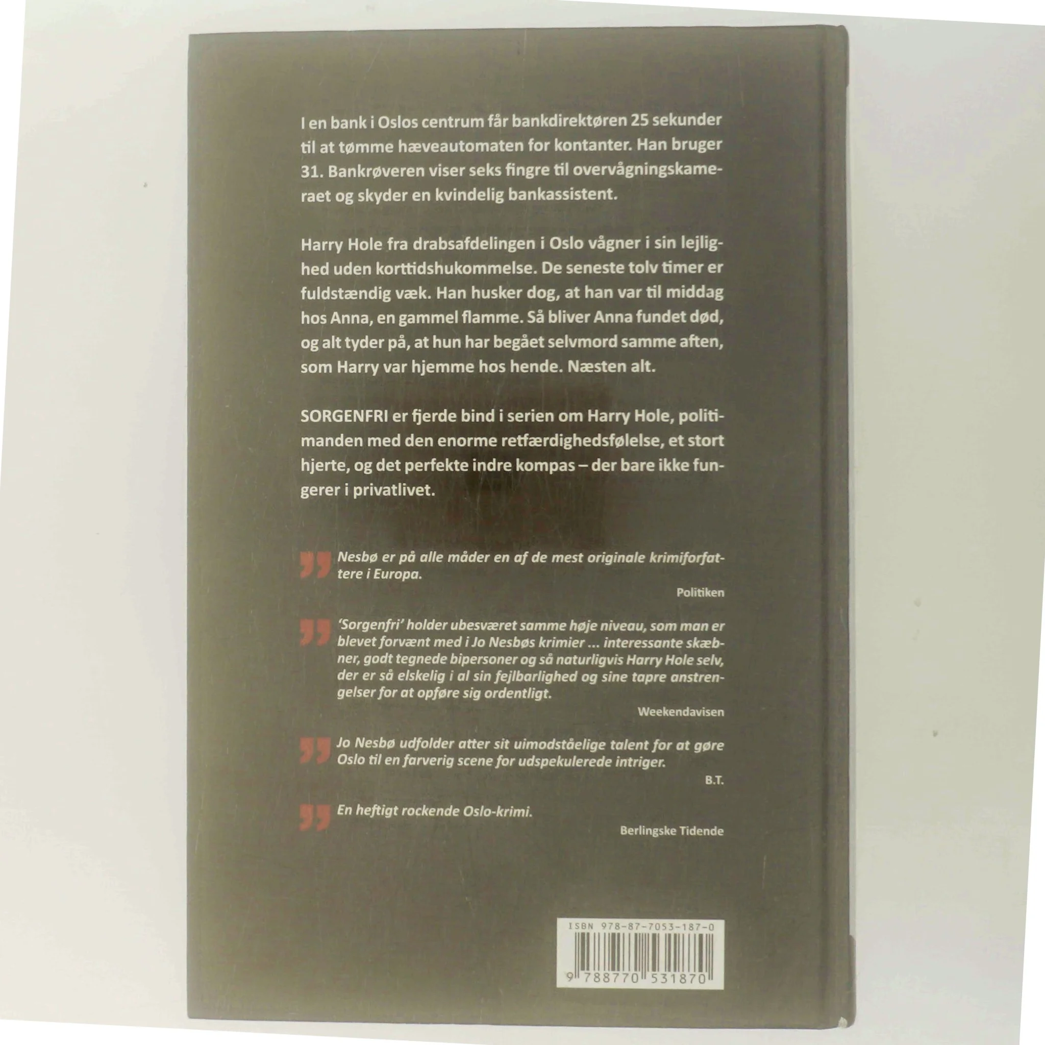 Sorgenfri af Jo Nesbø (Bog)