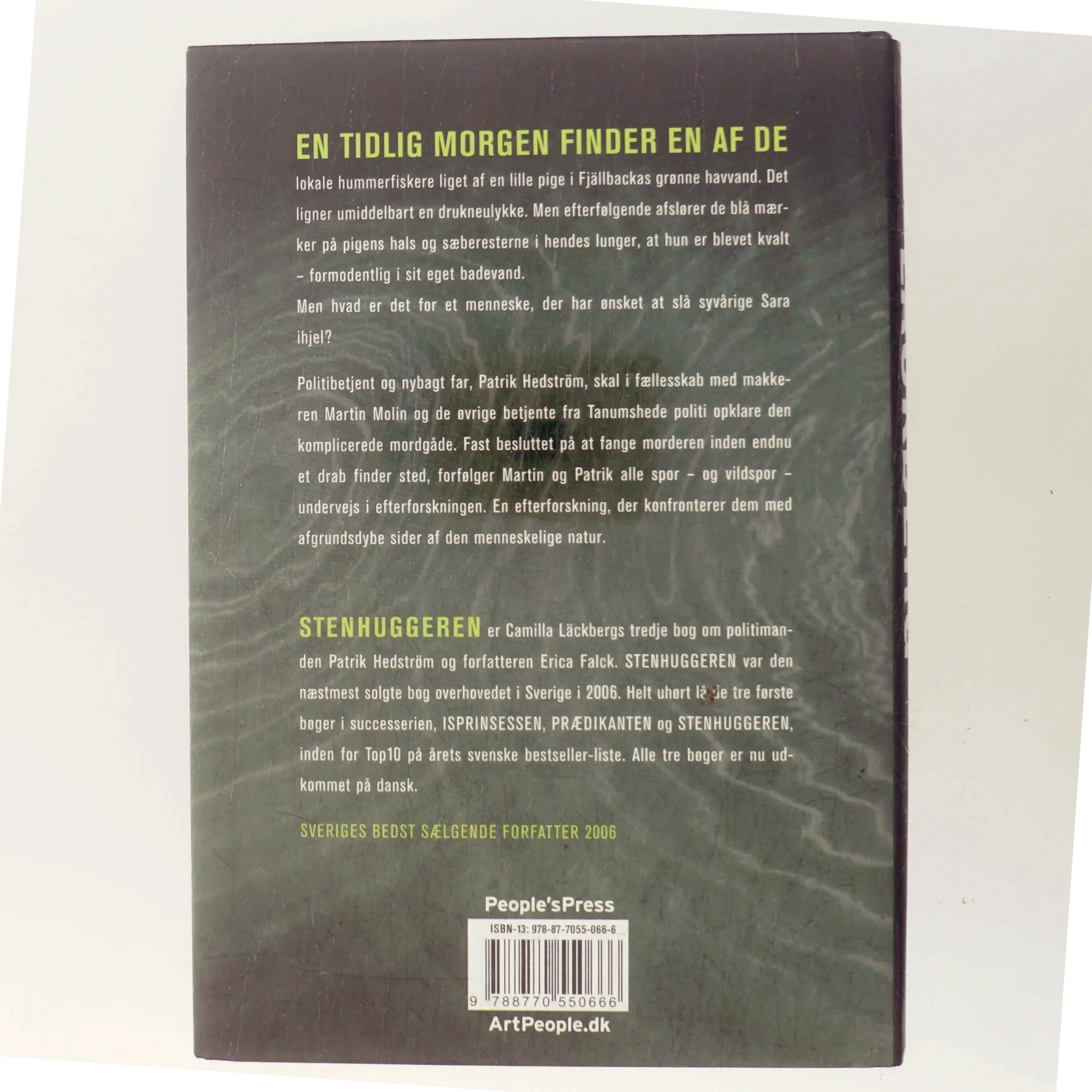 Stenhuggeren : kriminalroman af Camilla Läckberg (Bog)