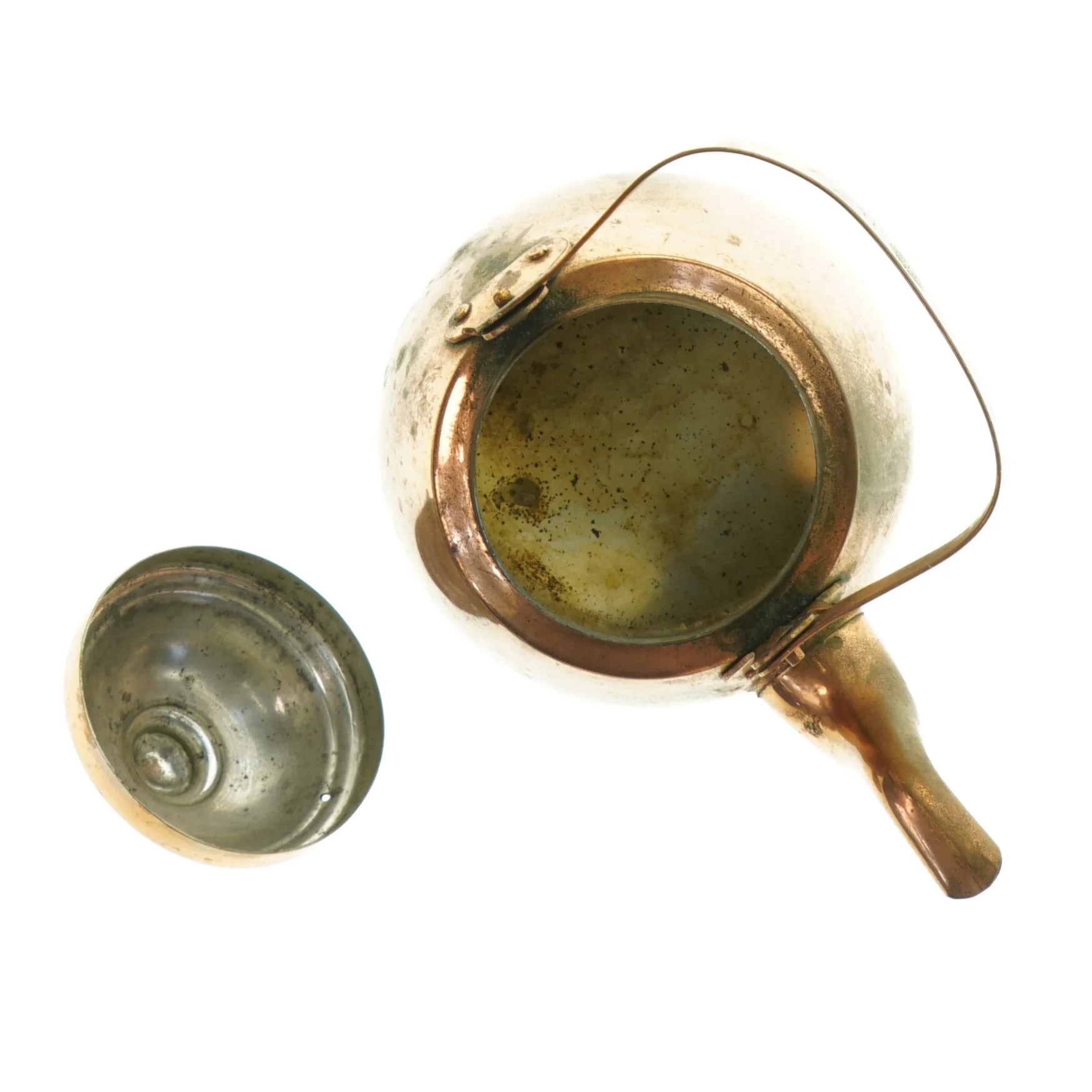 Kobber kande (str. Ø 12 cm)