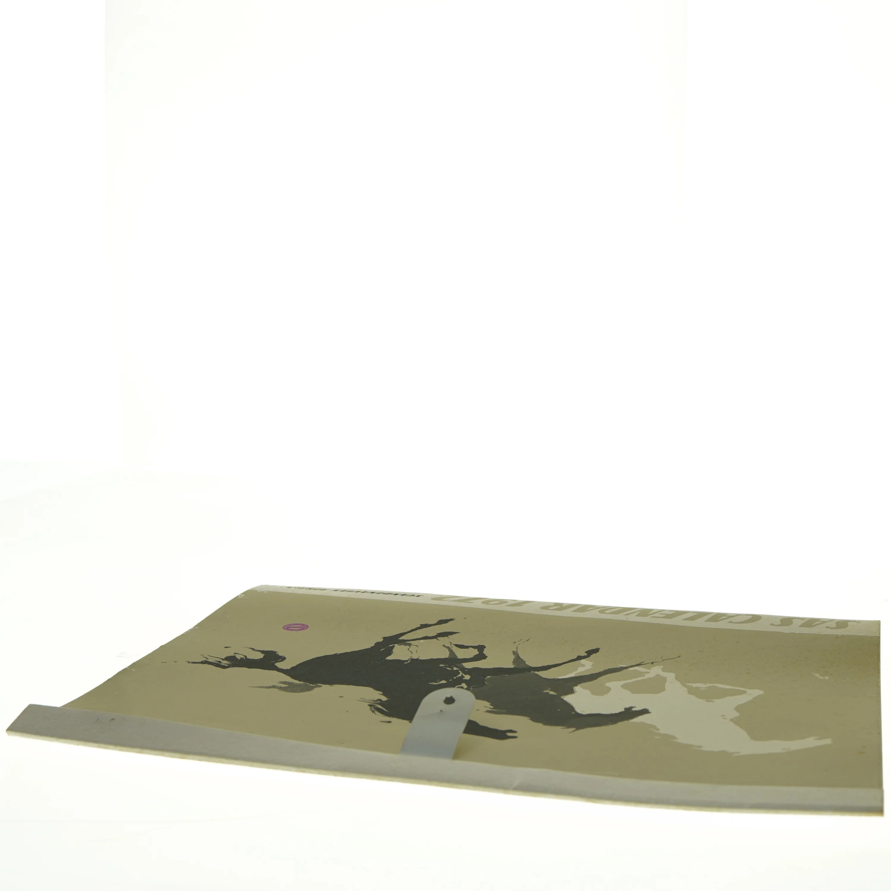 Vintage SAS Vægkalender fra 1972 (str. 41 x 30 cm)