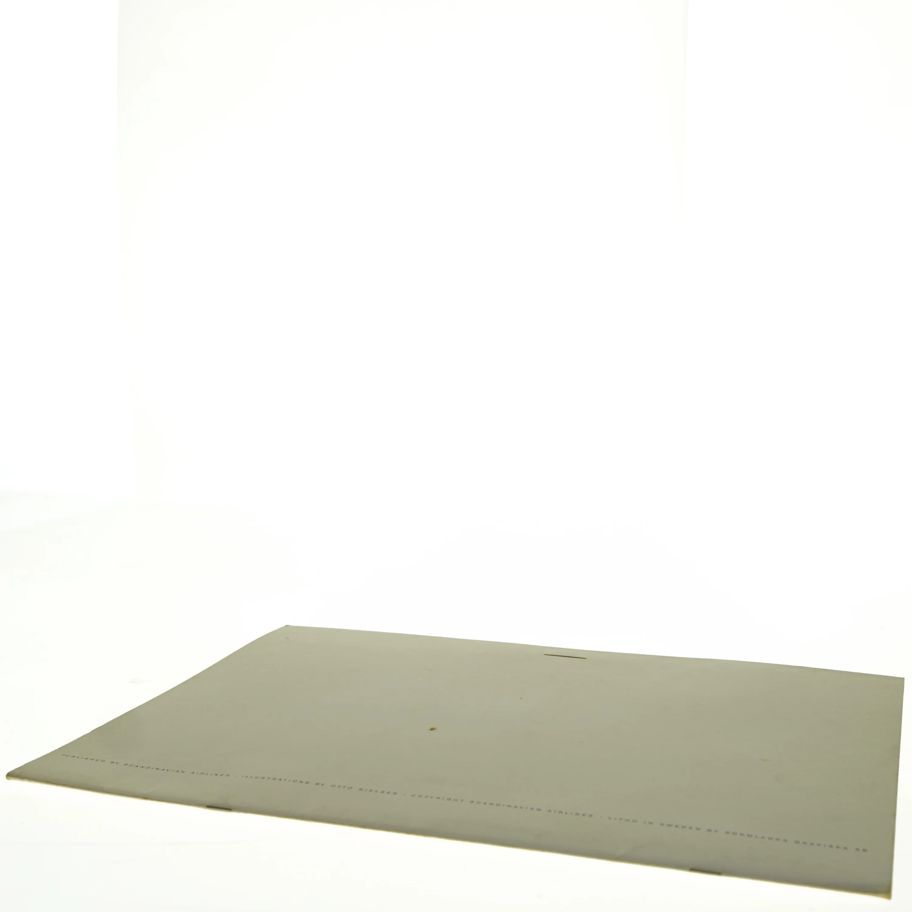 Vintage SAS Vægkalender fra 1972 (str. 41 x 30 cm)