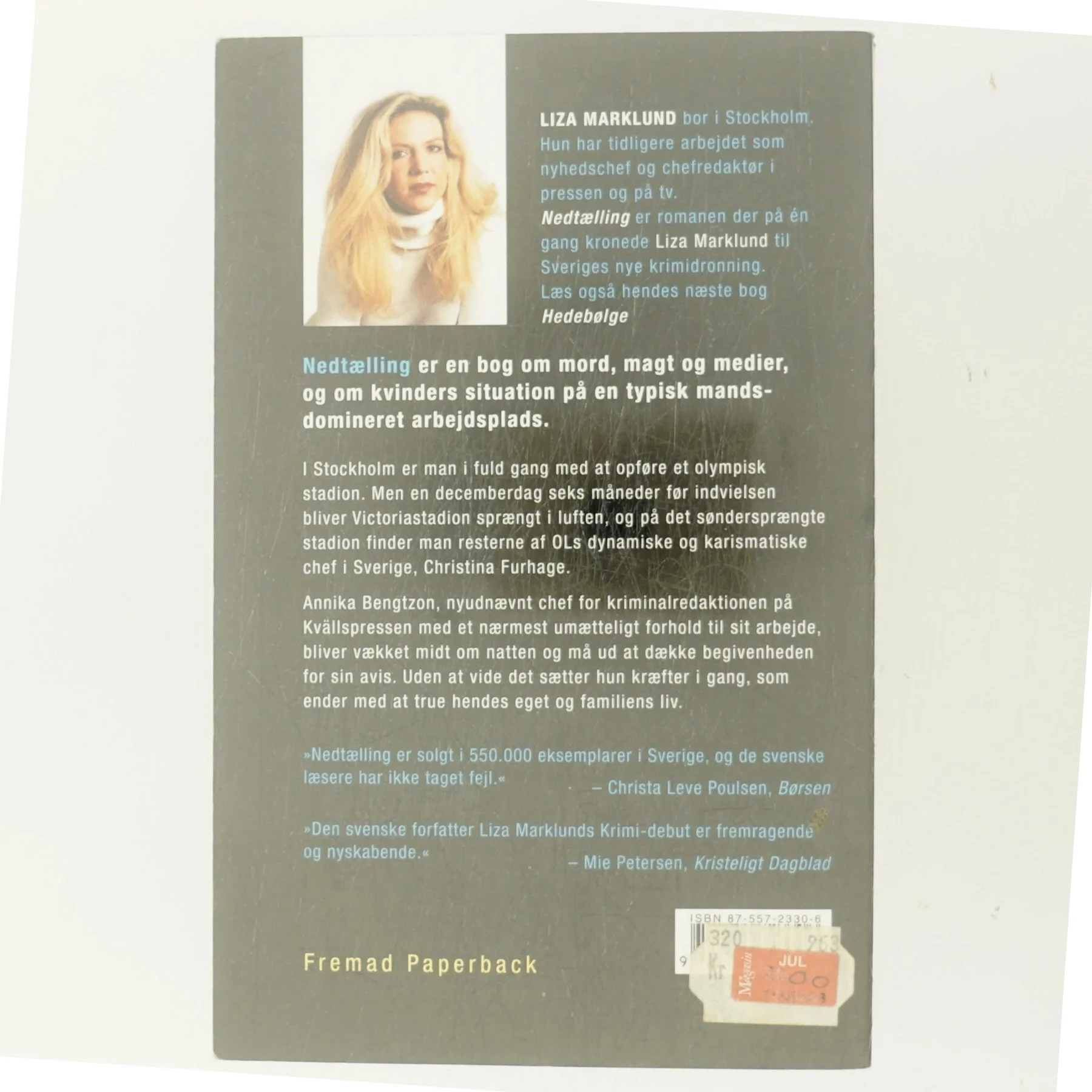 Nedtælling af Liza Marklund (Bog)