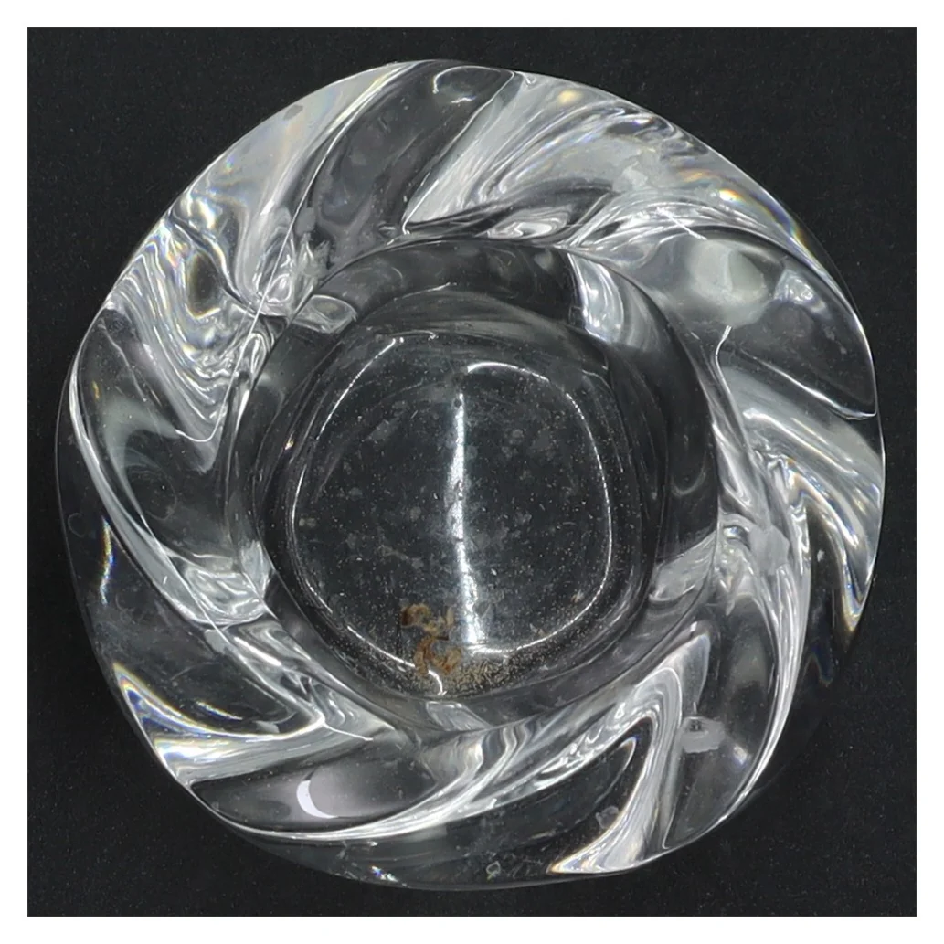 Glas lysestage fra Royal Copenhagen