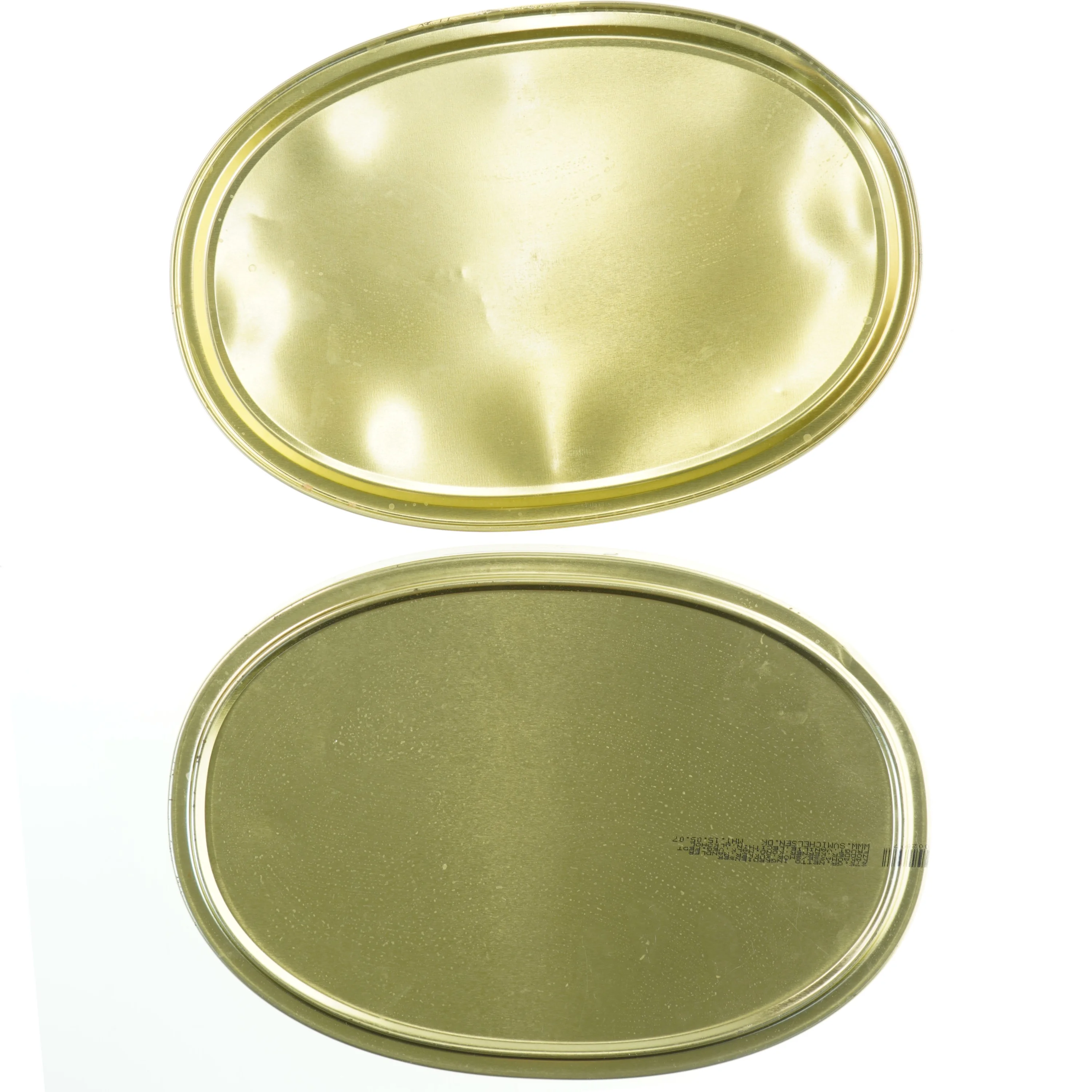 Vintage metal kagedåse (str. 32x22x4,5 cm)