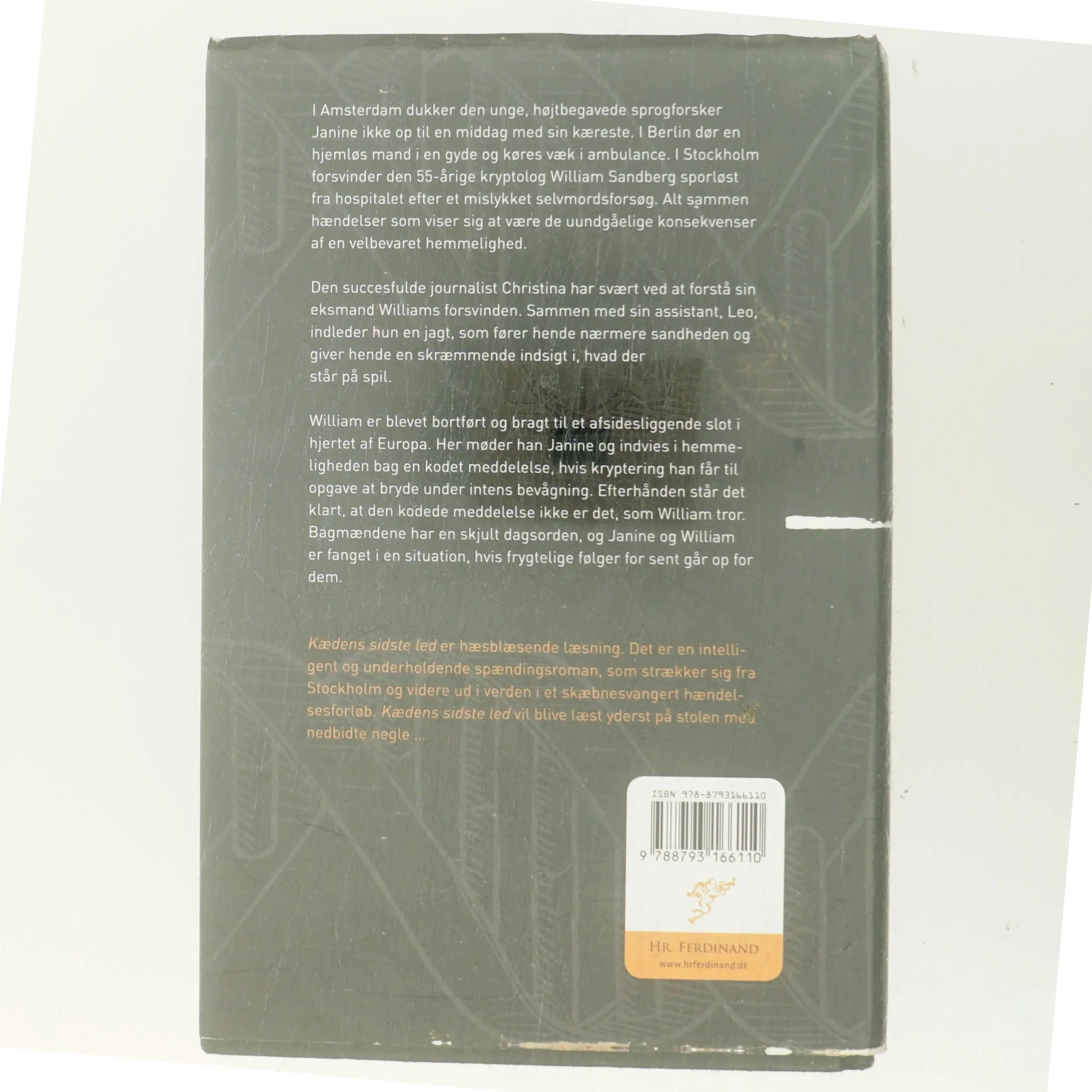 Kædens sidste led af Fredrik T. Olsson (Bog)