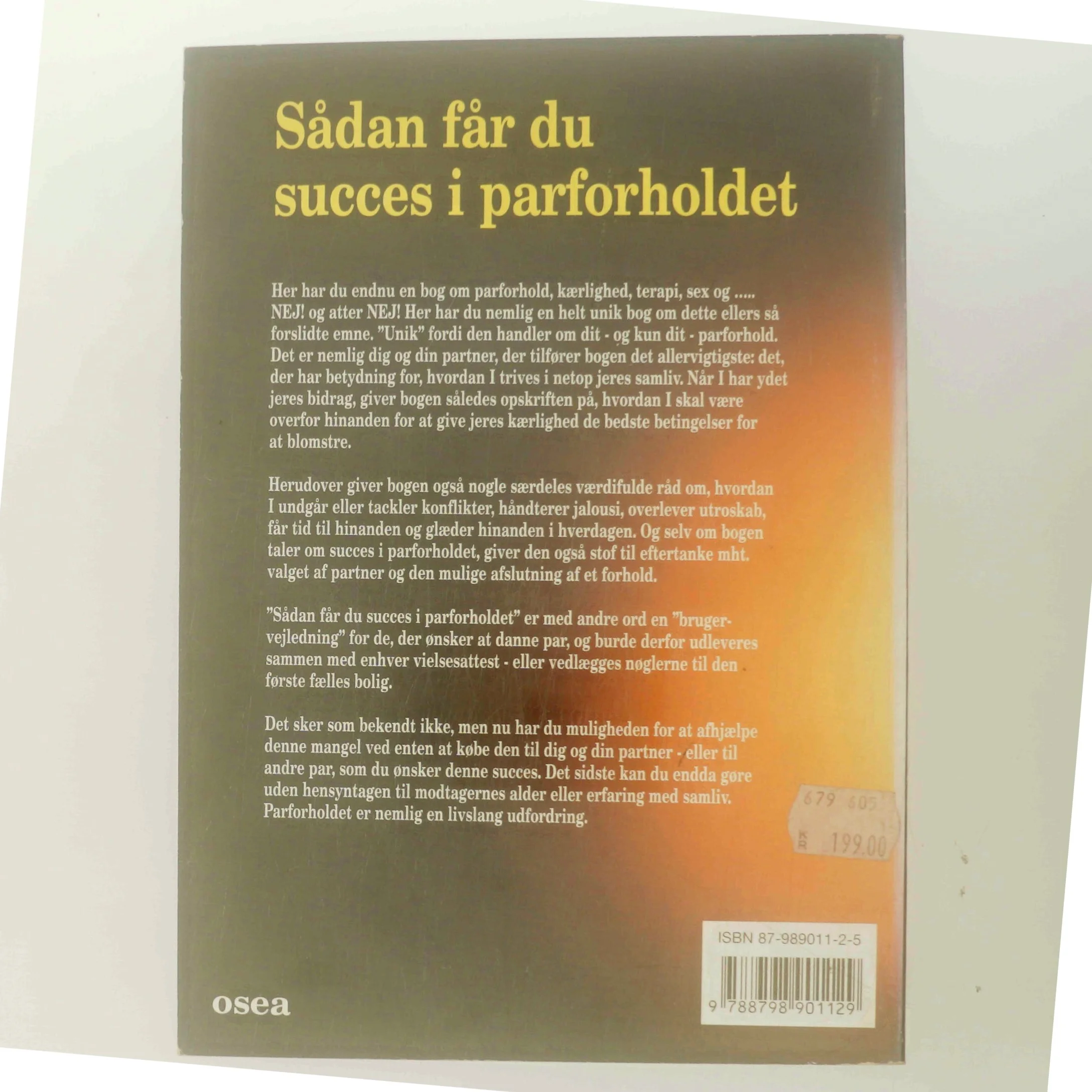 Sådan får du succes i parforholdet af Torben Madsen (f. 1951-07-06) (Bog)